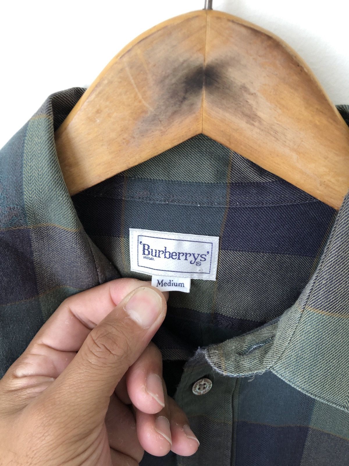 Burberry Vintage Burberry monogram logo Size US M / EU 48-50 / 2 - 2 Thumbnail