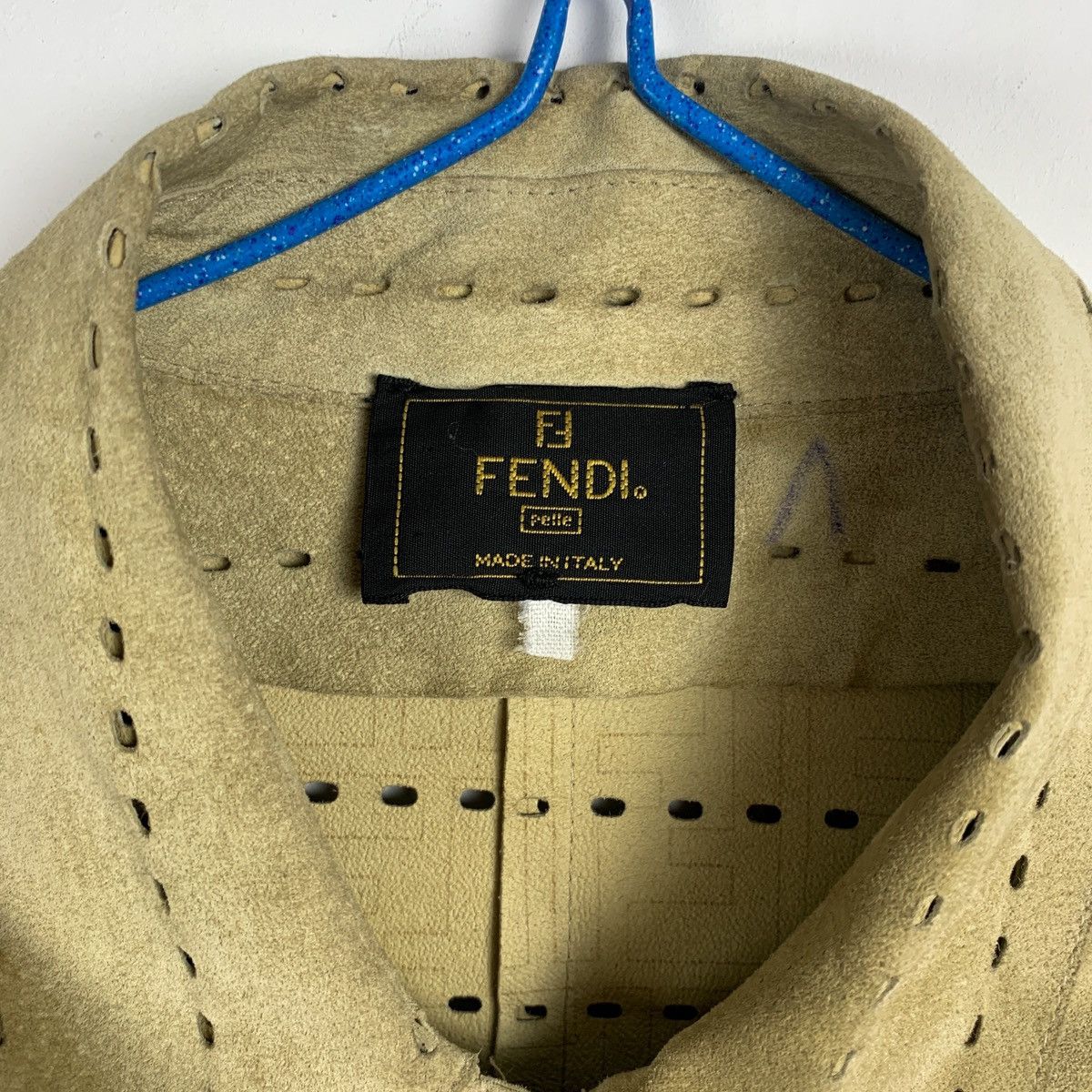 Fendi × Vintage Rare ‼️ Vintage Fendi See Through Leather Jacket Size S / US 4 / IT 40 - 13 Thumbnail
