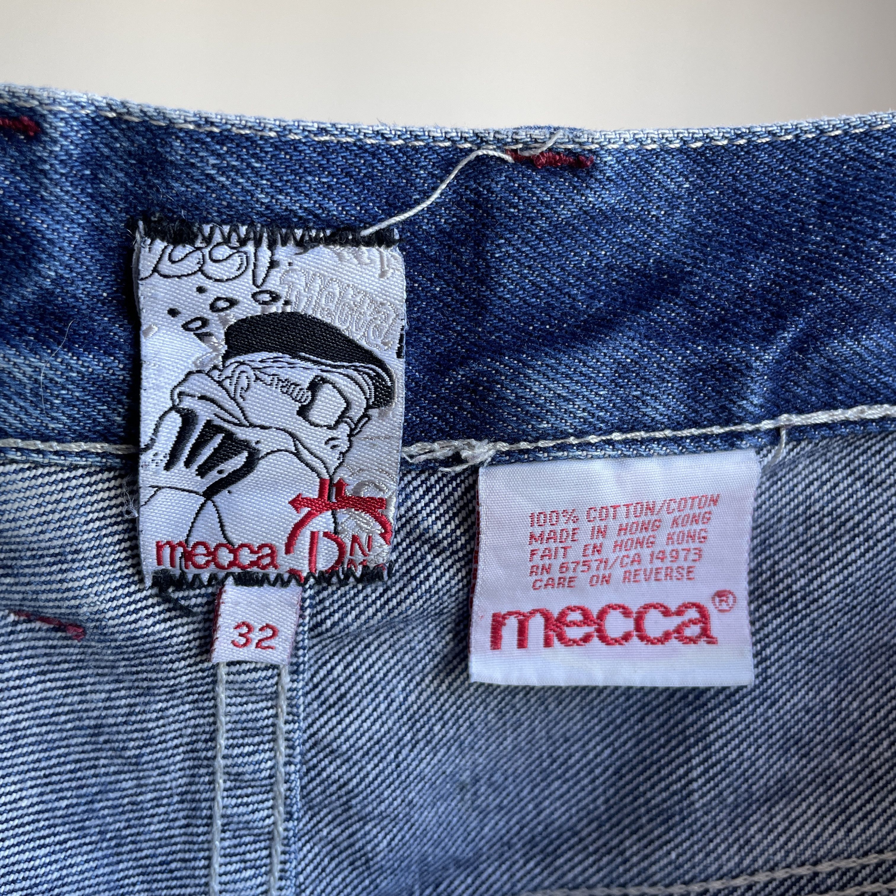 Mecca Mecca Vintage Y2K Stanley 101 Carpenter Baggy Denim Size US 32 / EU 48 - 11 Thumbnail