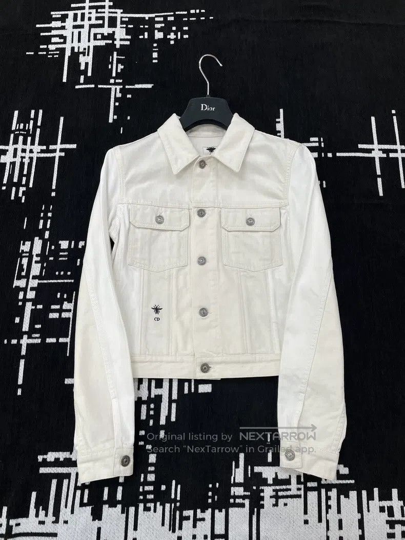 Dior Dior Little Bee Colour-blocked Denim Jacket Size XS / US 0-2 / IT 36-38 - 1 Thumbnail