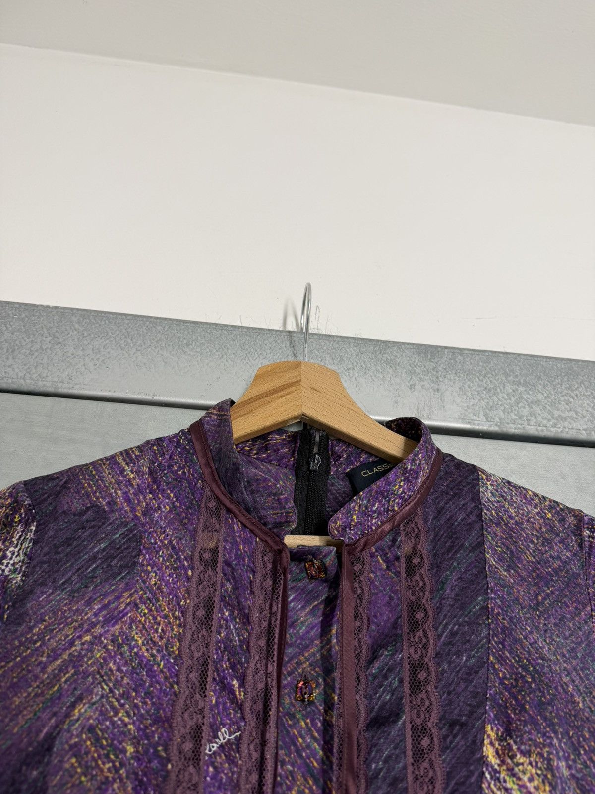 Cavalli Class Vintage 00s Roberto Cavalli Class Silk Dress Size M / US 6-8 / IT 42-44 - 8 Thumbnail