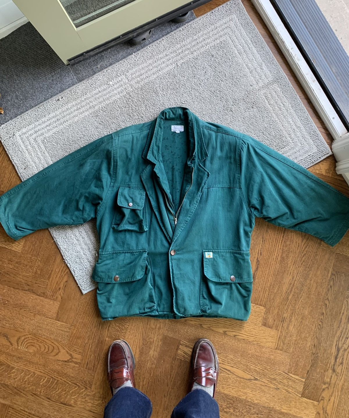 Vintage 1980s Vintage Comme Des Garcons Style Jacket Chore CDG Size US M / EU 48-50 / 2 - 3 Thumbnail
