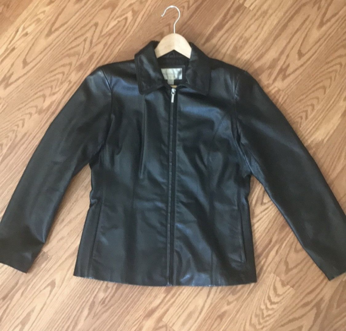 Worthington VINTAGE WORTHINGTON GENUINE LEATHER JACKET Size S / US 4 / IT 40 - 8 Thumbnail