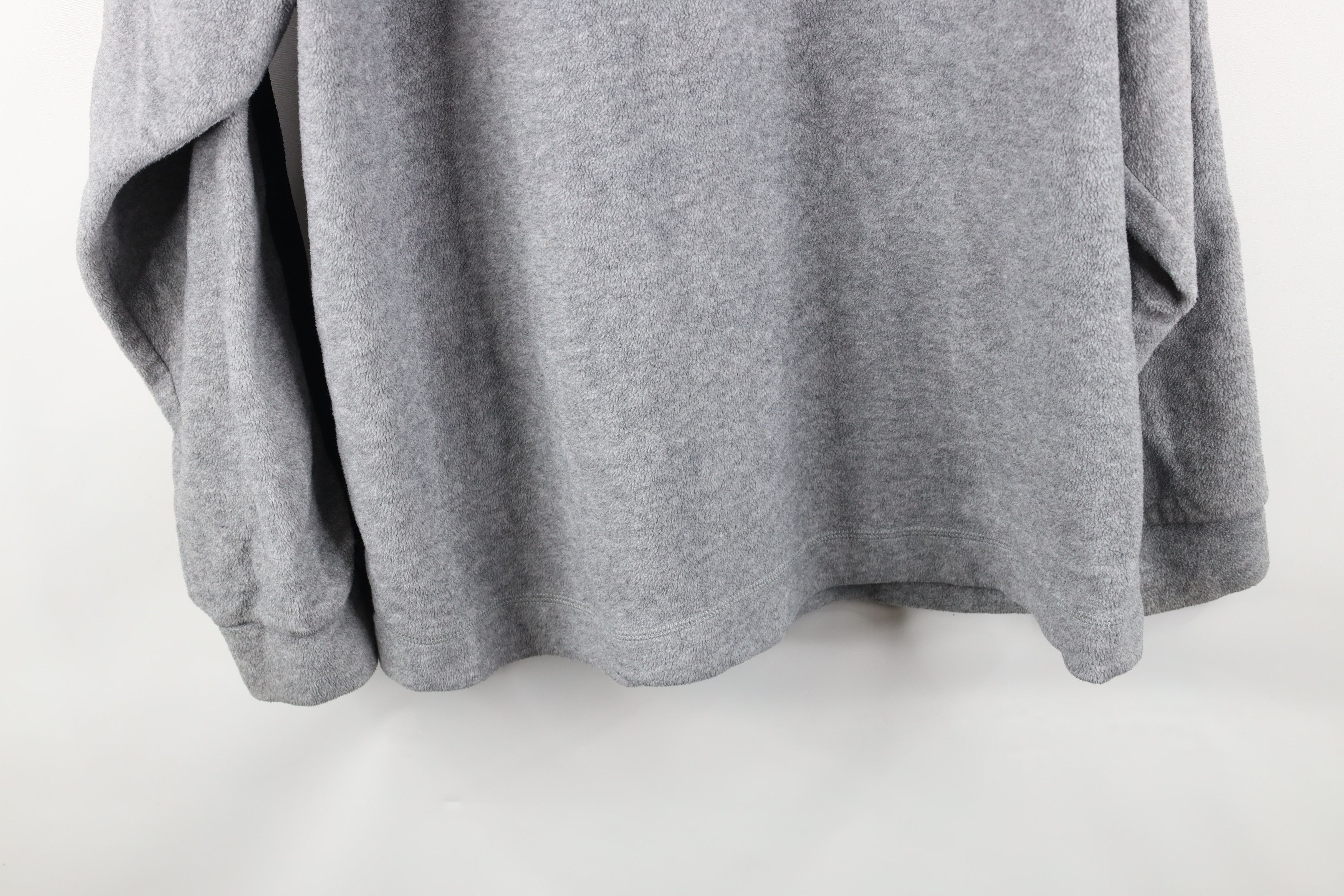 Gap × Vintage Vintage 90s Gap Half Zip Fleece Pullover Sweater Gray Size US XL / EU 56 / 4 - 11 Thumbnail