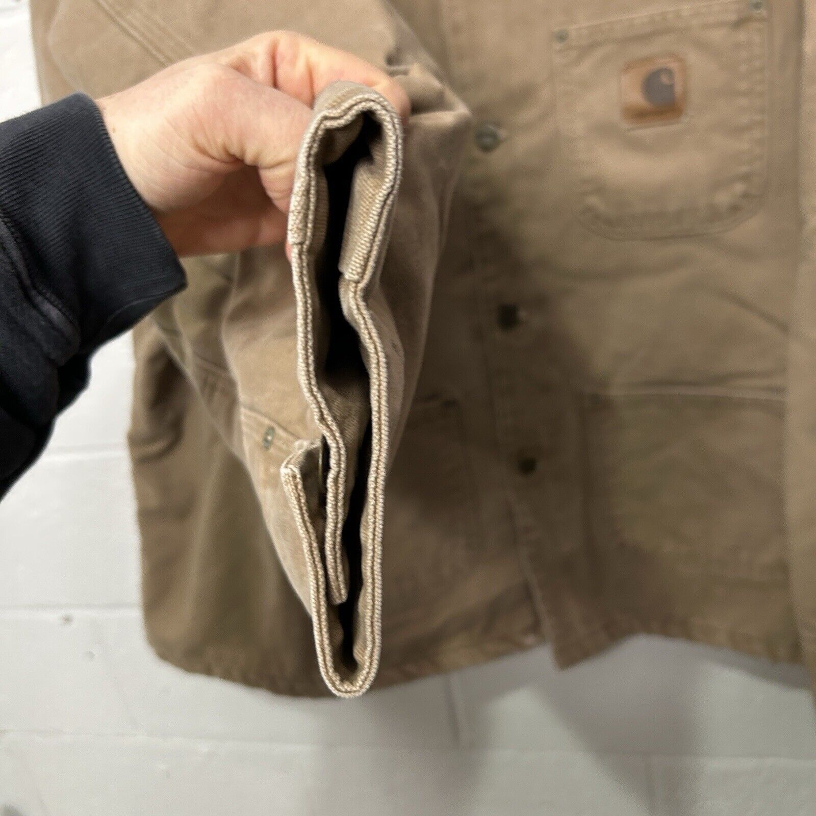 Carhartt Vintage Carhartt Blanket-Lined Chore Coat “Saddle” C02 SDL Size US XXL / EU 58 / 5 - 5 Thumbnail