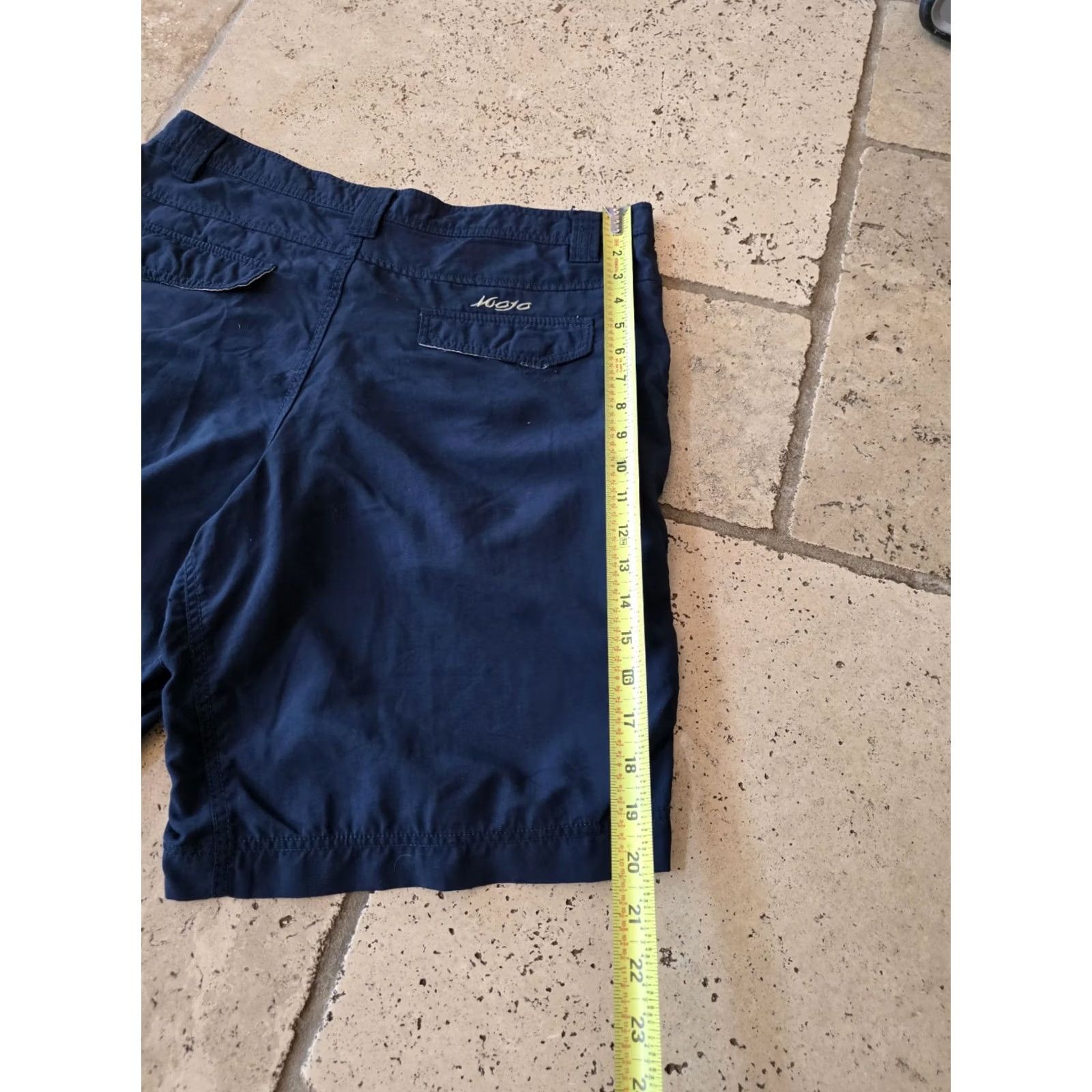 Vintage Mojo Fishing Shorts Mens 36 Blue Cargo Nylon Regular Pockets Adjustable Waist Breathable Sportwear Company Size US 36 / EU 52 - 3 Thumbnail