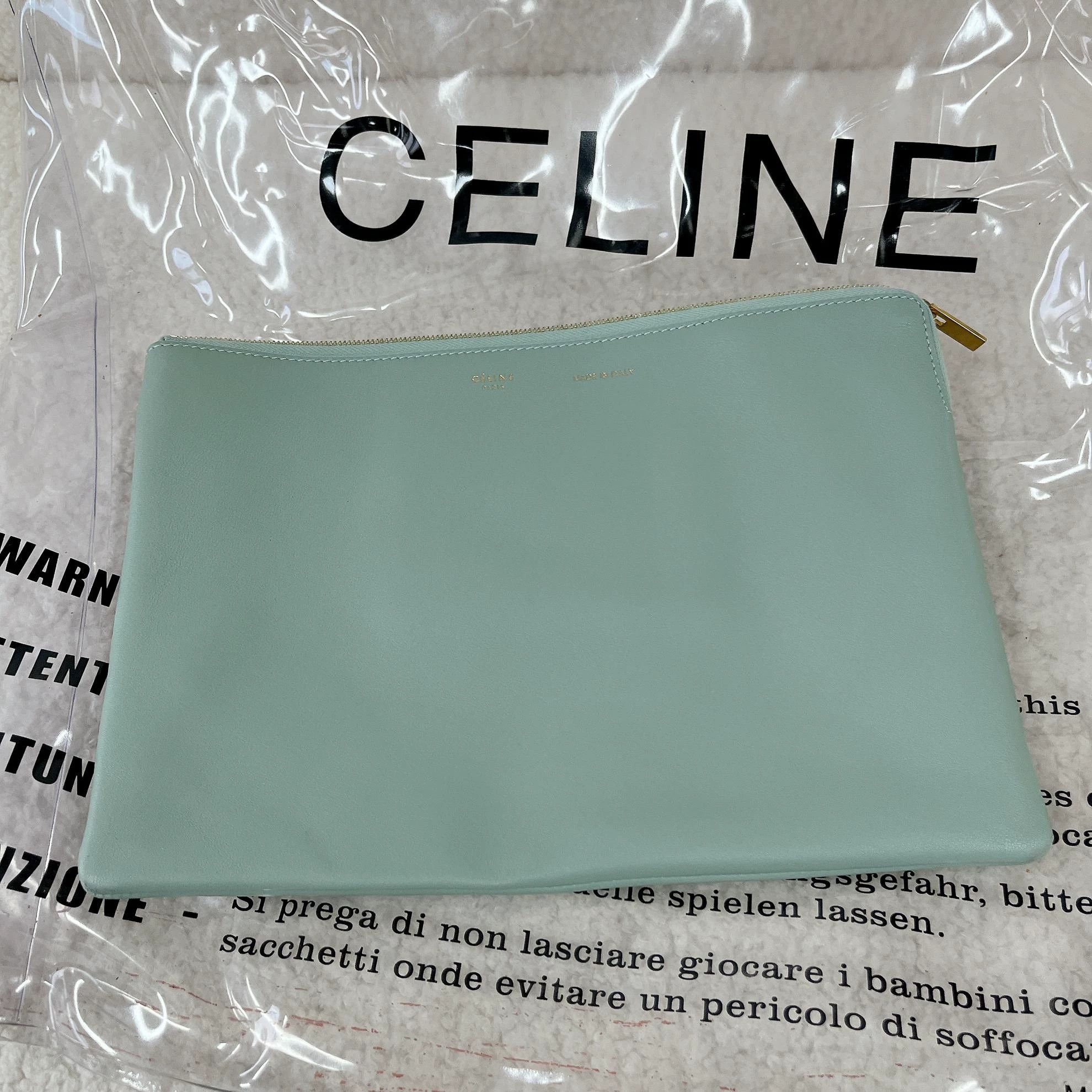 Celine Celine PVC clear tote 3557 pre-owned inner pouch Size ONE SIZE - 3 Thumbnail
