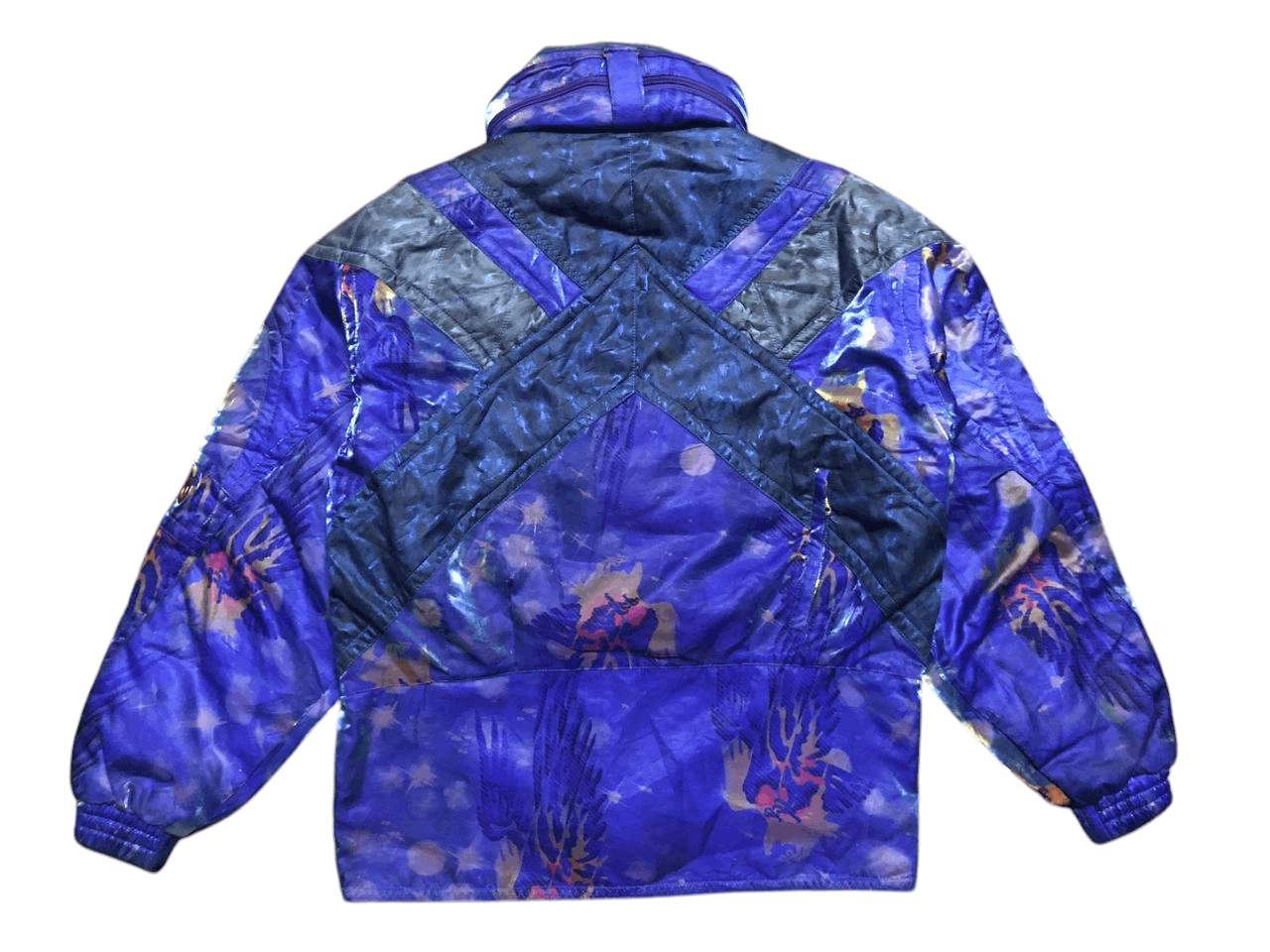 Salomon Vintage SALOMON FRANCE SKI GEAR AOP Winter Jacket Size US L / EU 52-54 / 3 - 2 Thumbnail