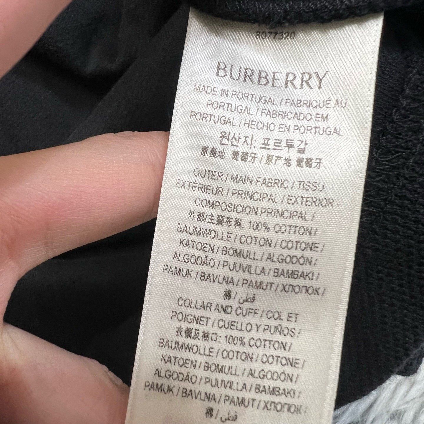 Burberry Burberry Embroidered Long-Sleeve Top Size US L / EU 52-54 / 3 - 5 Thumbnail