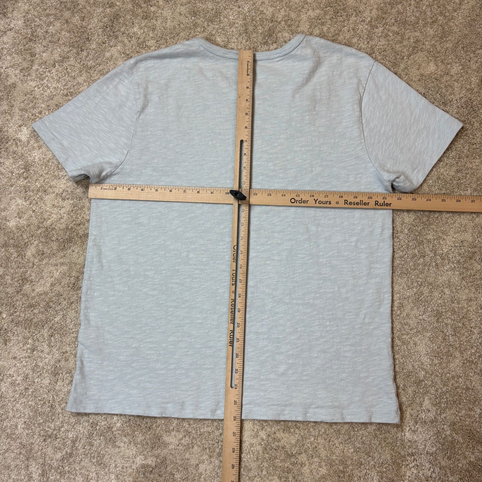 Allsaints Allsaints Halen Slub Cotton Short Sleeve Crew Shirt Men's S Size US S / EU 44-46 / 1 - 3 Thumbnail