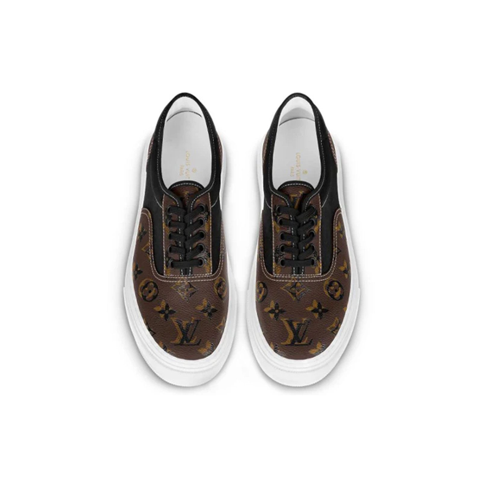 Louis Vuitton Louis Vuitton Trocadero Richelieu Black Monogram Logo Low Size US 9 / EU 42 - 8 Thumbnail