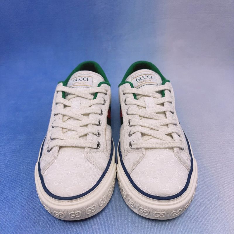 Gucci Gucci Tennis 1977 Retro Low-Top Sneakers Size US 6.5 / EU 39-40 - 2 Thumbnail
