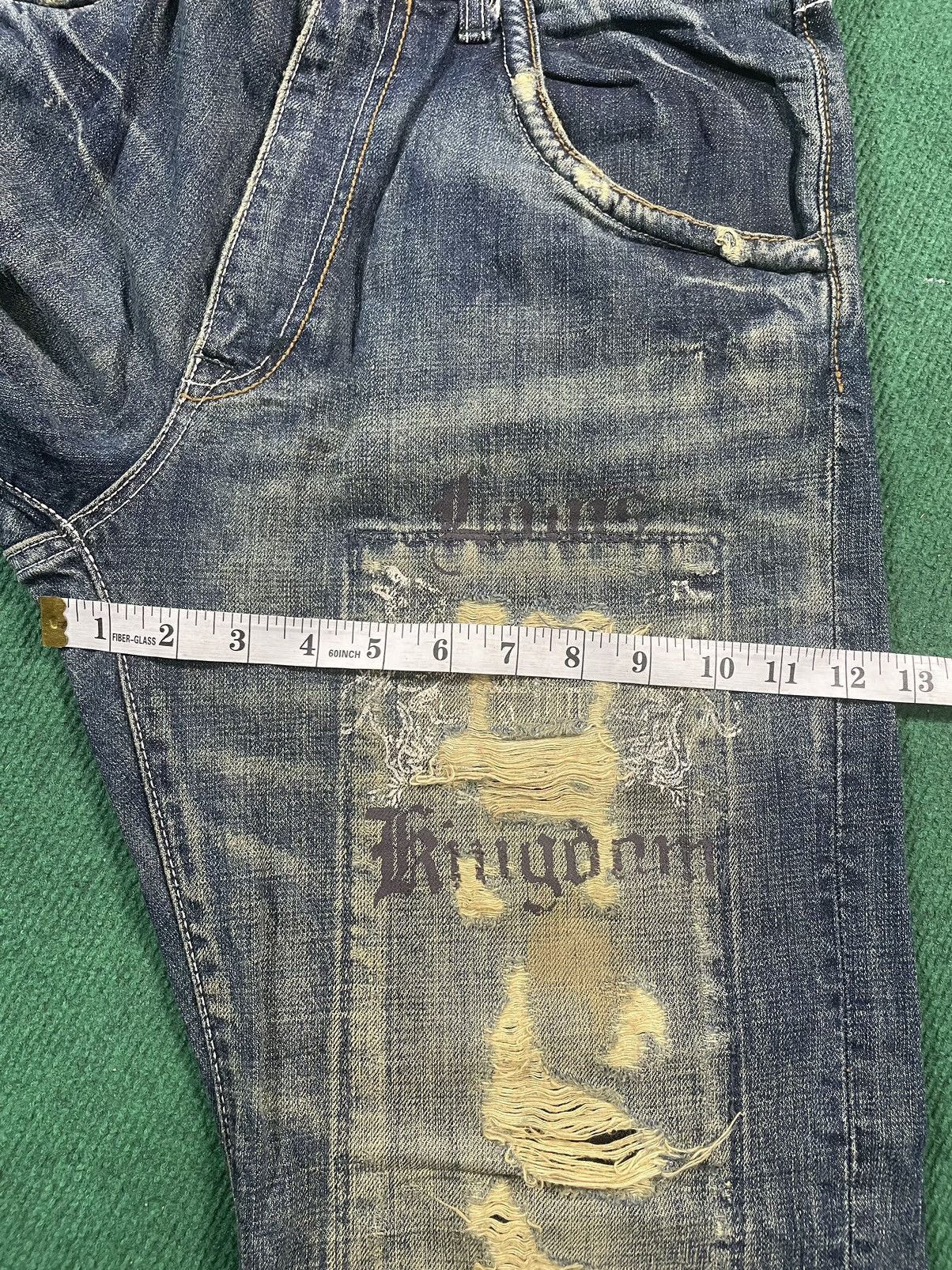 Global Work Vintage Distressed Global Work Japanese Jeans Size US 32 / EU 48 - 18 Thumbnail