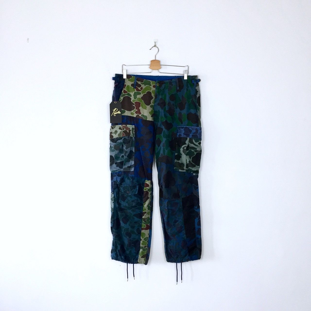 Needles REBUILD BY NEEDLES FW16 PATCHWORK CAMO PANTS Size US 34 / EU 50 - 1 Thumbnail