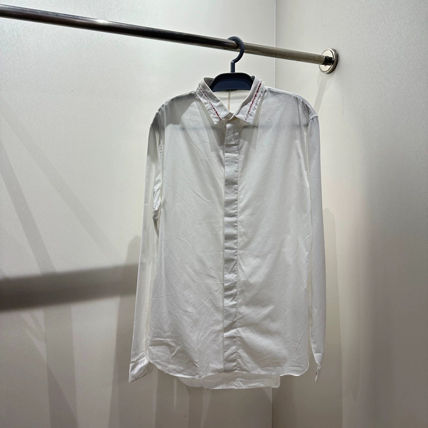 Dior Dior mar435 collar long sleeve shirt 40 cotton Size US M / EU 48-50 / 2 - 1 Thumbnail