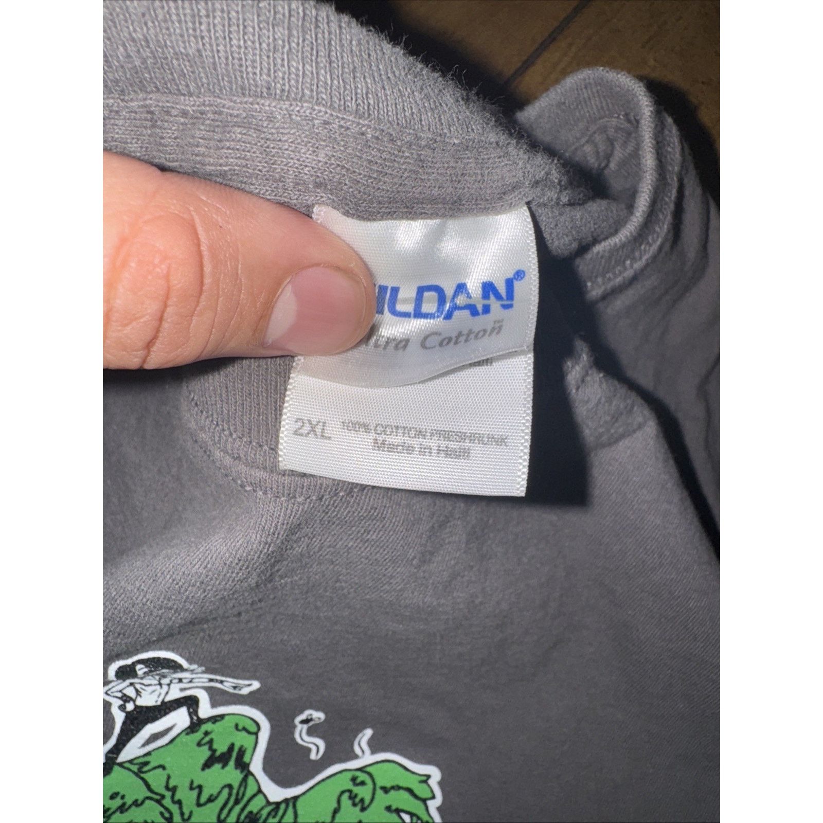 Band Tees × WWE The Gentleman’s Club Wrestling T-Shirt Gray AEW Indie Size US XXL / EU 58 / 5 - 4 Thumbnail