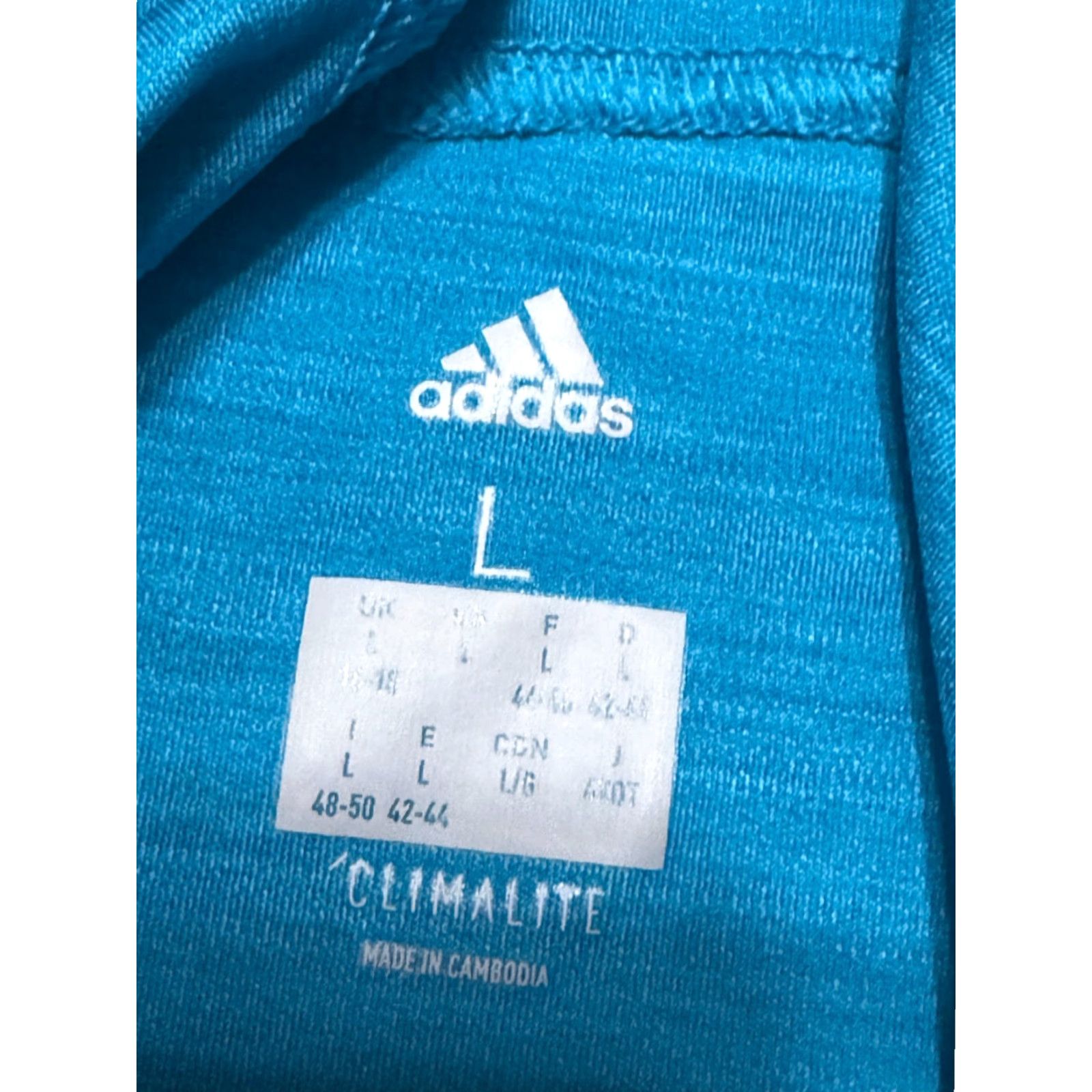 Adidas Adidas Hoodie Womens Large Blue Long Sleeve Pullover Climalite Size L / US 10 / IT 46 - 5 Thumbnail