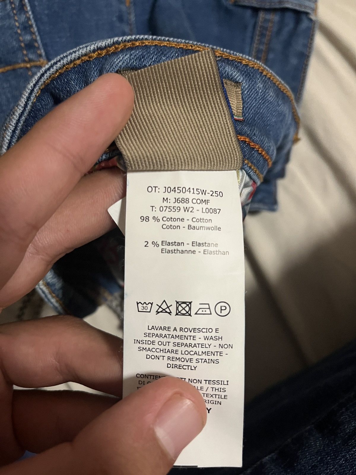 Jacob Cohen Jacob Cohen jeans(limited edition) Size US 38 / EU 54 - 1 Thumbnail