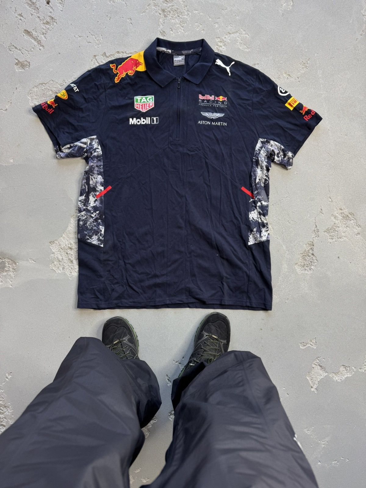 Formula 1 × Red Bull Vintage Red Bull Racing Aston Martin Puma Formula 1 T-shirt Size US XXL / EU 58 / 5 - 1 Thumbnail