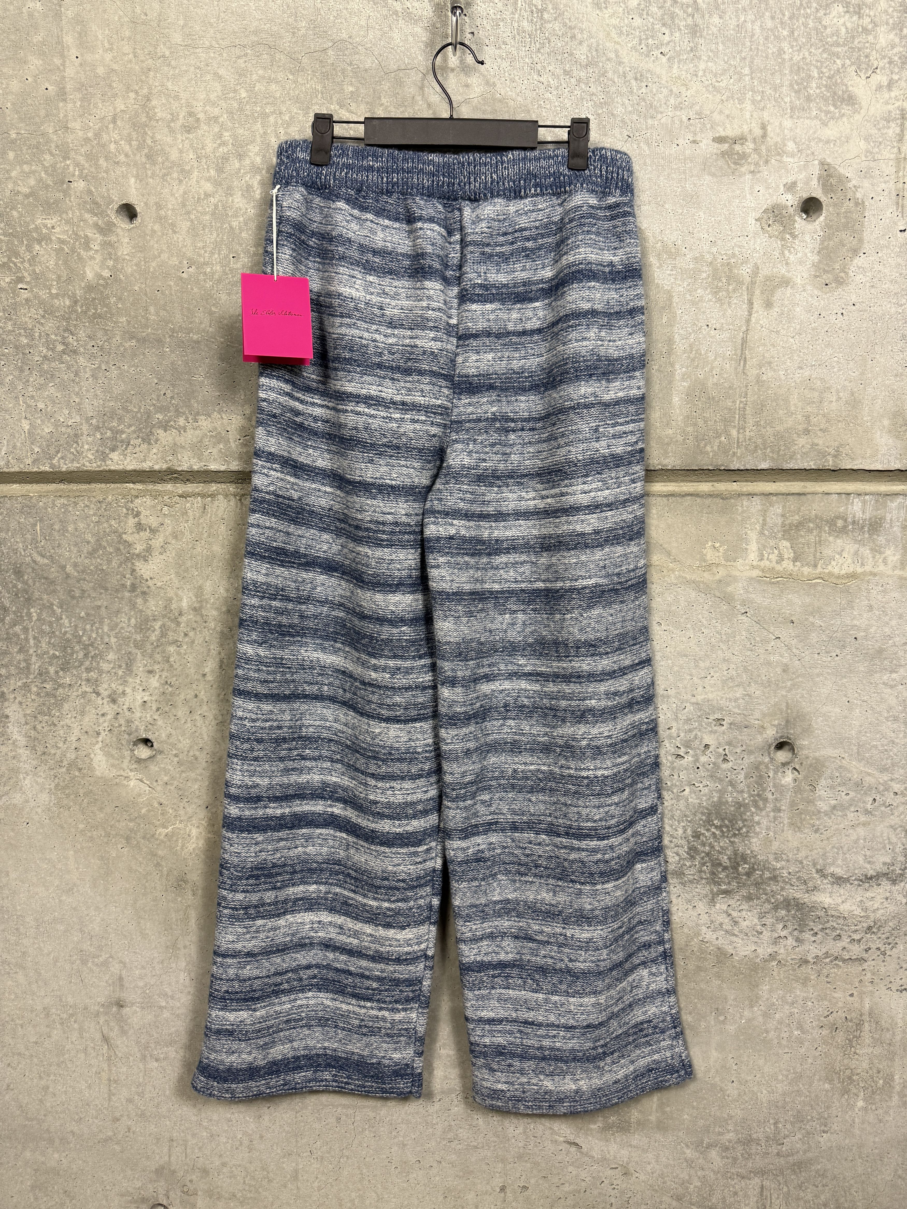 The Elder Statesman $1200 The Elder Statesman Nimbus Crest Cashmere Stripe Pants Size 30" / US 8 / IT 44 - 9 Thumbnail