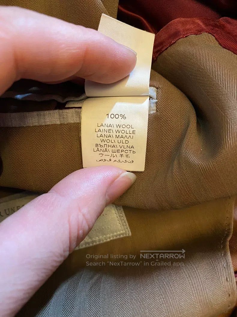 Brunello Cucinelli Brunello Cucinelli Wool Double-breasted Suit Jacket Size 48L - 7 Thumbnail