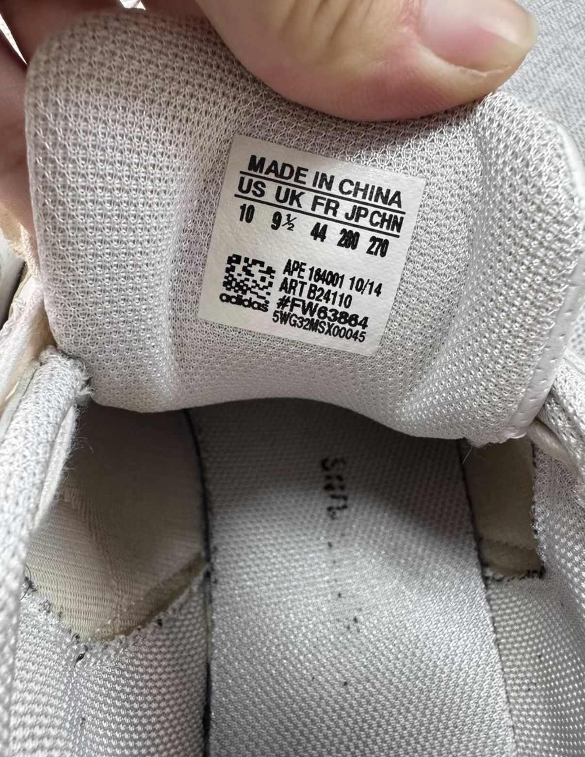 Adidas Adidas x Raf Simons Response Trail 2 Pure White B24110 K37 Size US 10 / EU 43 - 7 Thumbnail
