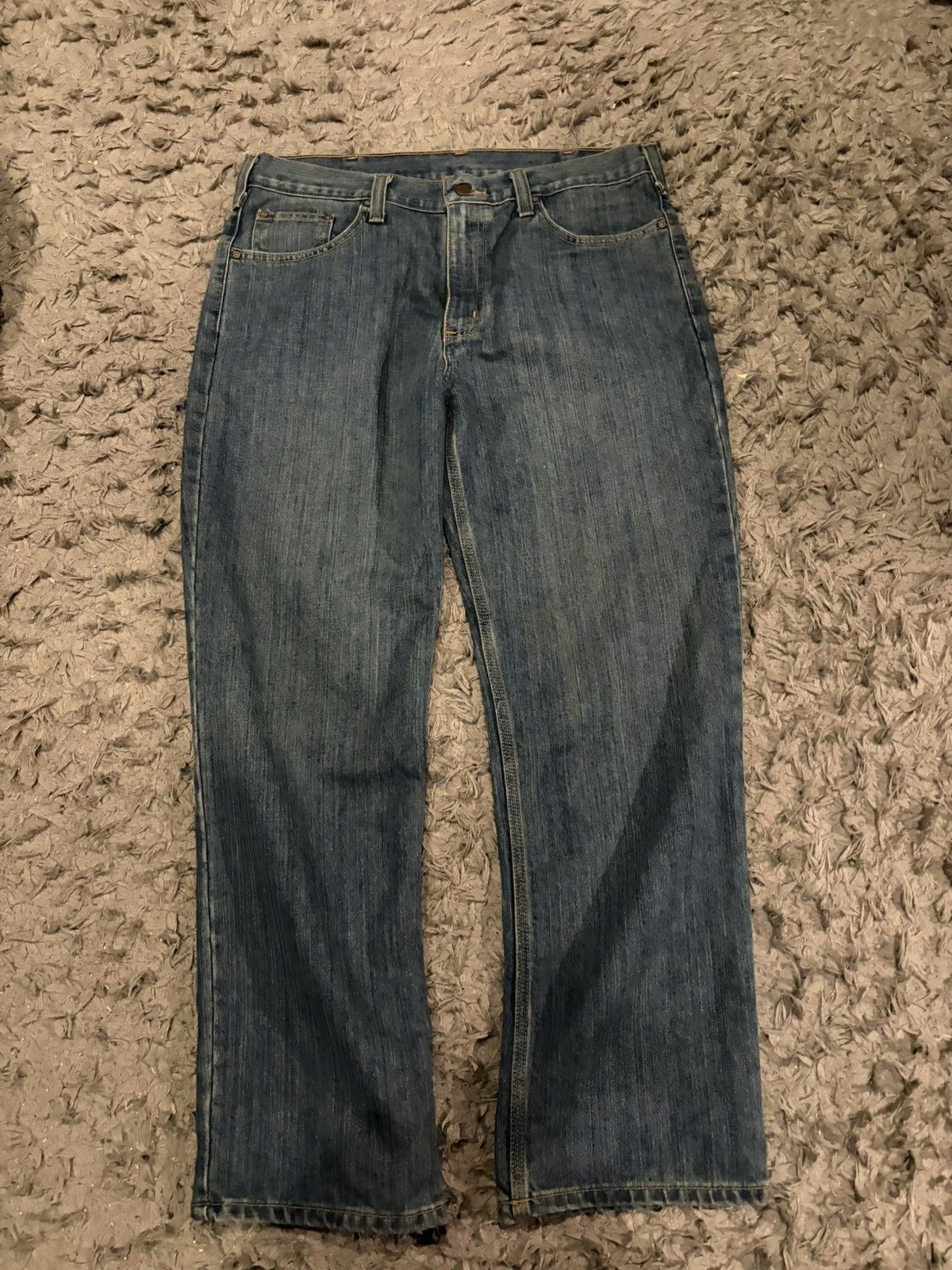 Carhartt Carhart relaxed fit jeans 36x30 Size US 36 / EU 52 - 2 Thumbnail