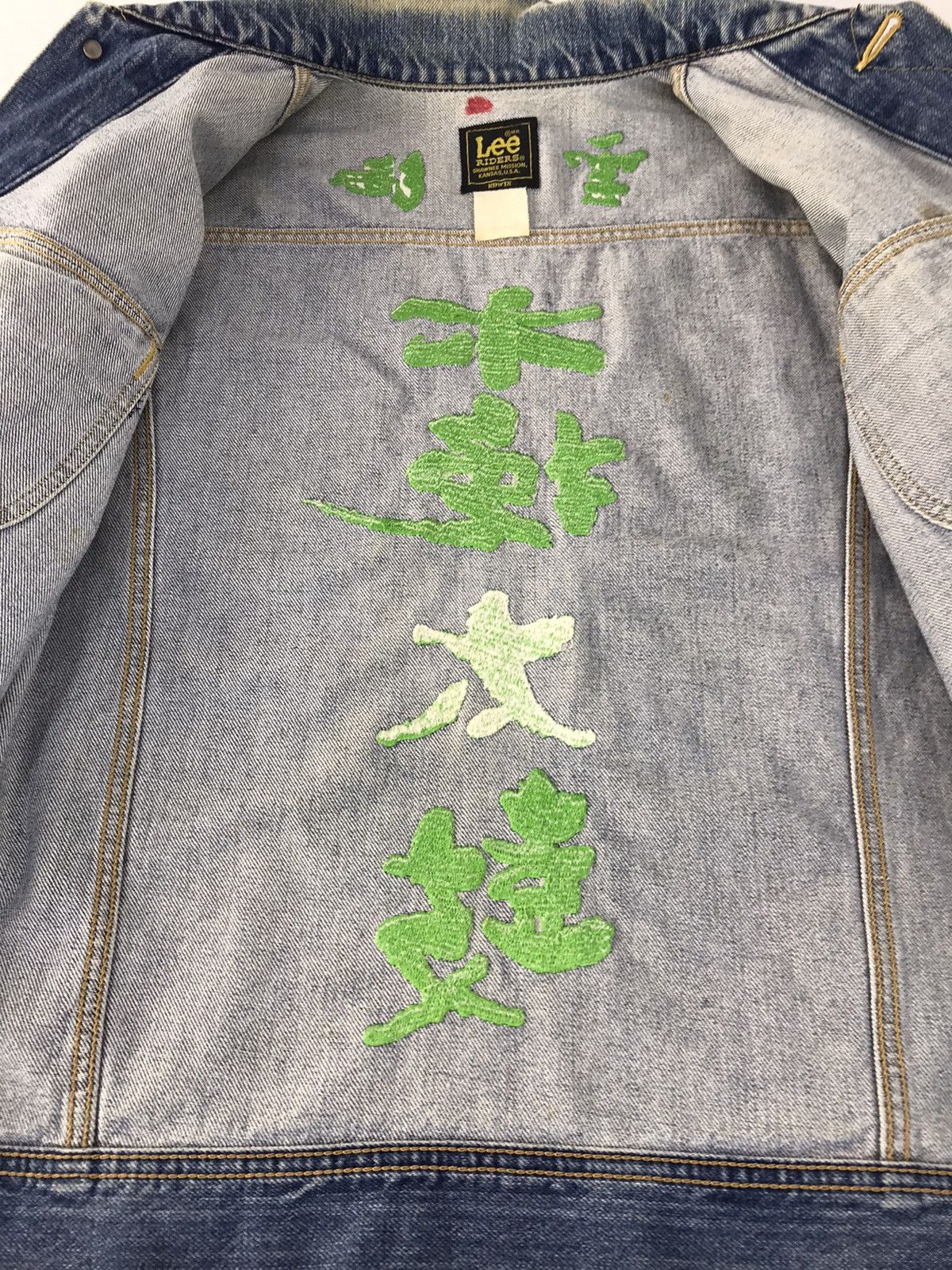 Edwin × Lee × Vintage Vintage Lee Riders By Edwin Trucker Denim Jeans Size US L / EU 52-54 / 3 - 11 Thumbnail