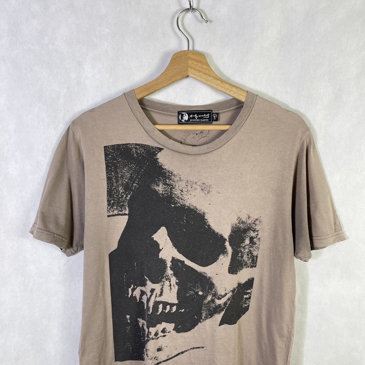 Andy Warhol × Hysteric Glamour Hysteric Glamour x Andy Warhol Skull Tee Size US M / EU 48-50 / 2 - 3 Thumbnail