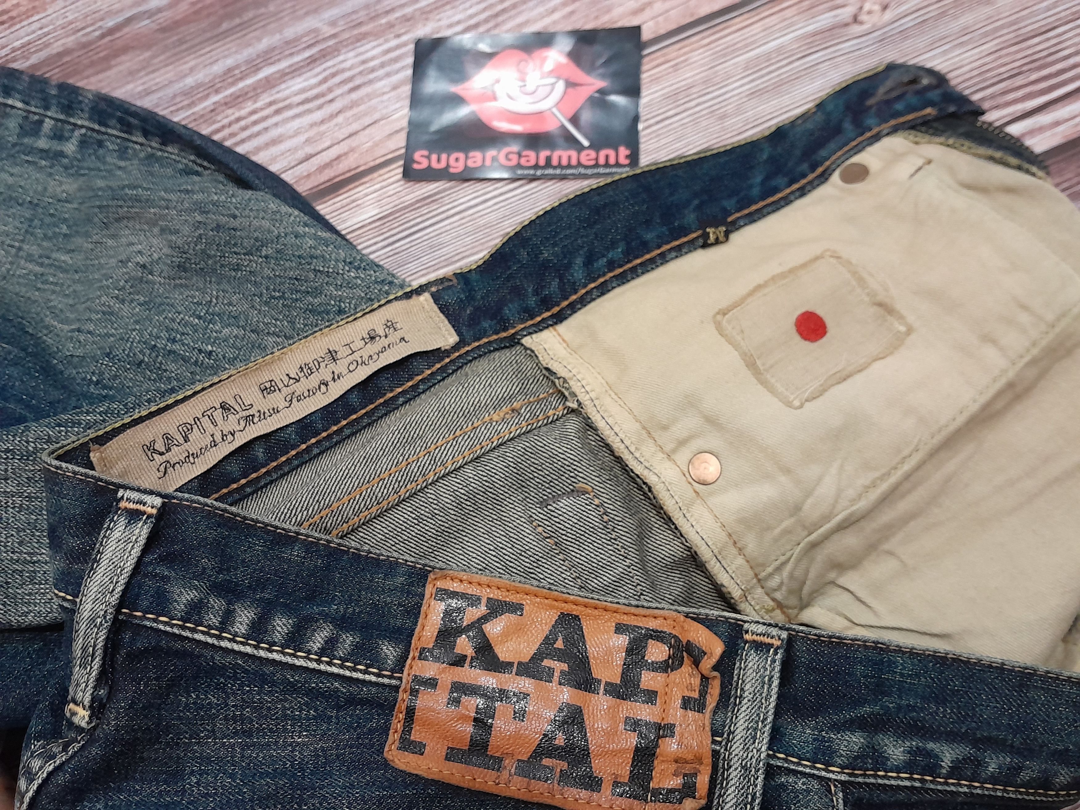 Kapital KAPITAL Jeans Flare Bell Bottom Bootcut Vintage Size US 31 - 10 Thumbnail