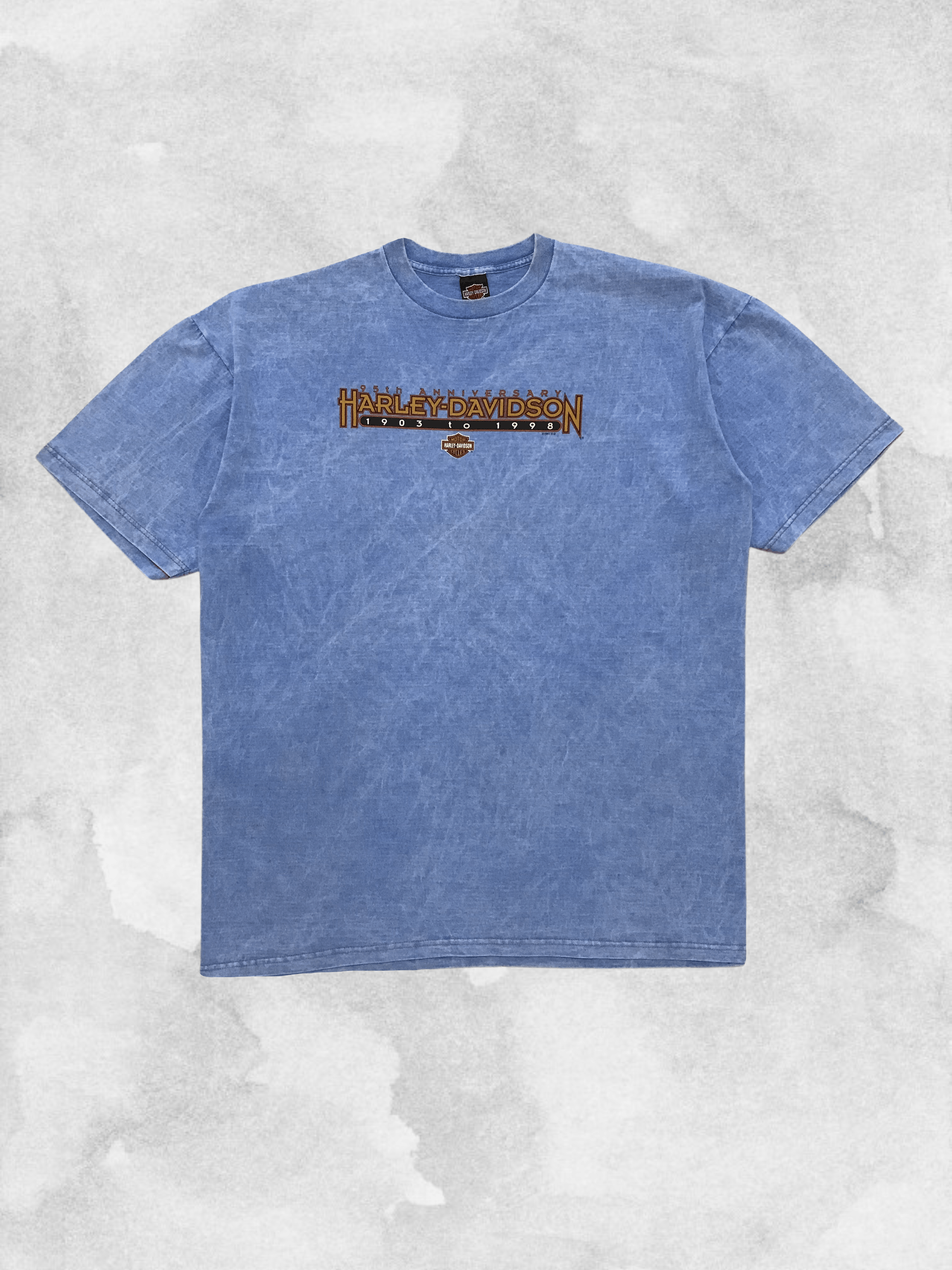 Harley Davidson HARLEY-DAVIDSON 1998 Autograph Willie G. Rare T-Shirt Tee Size US XXL / EU 58 / 5 - 2 Thumbnail