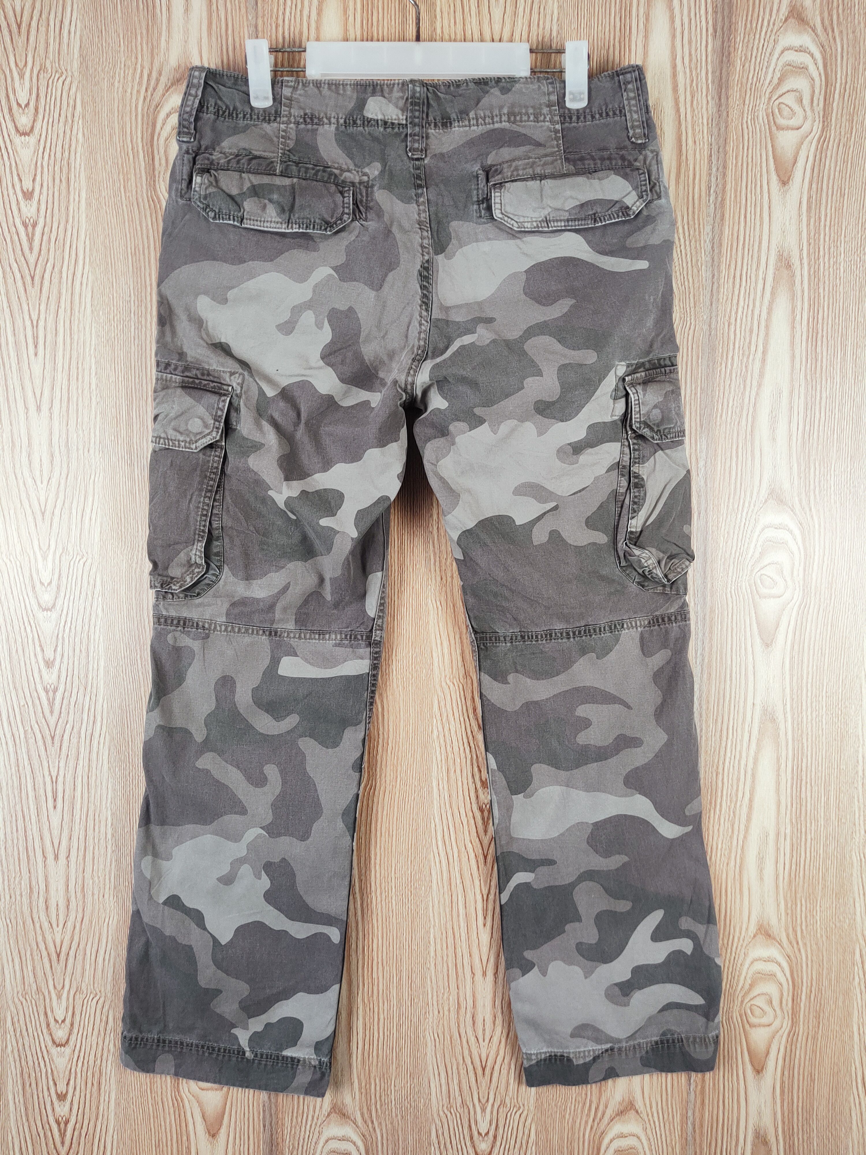Gap DL Gap Camouflage Multipocket Tactical Cargo Pants #S2751 Size US 32 / EU 48 - 7 Thumbnail