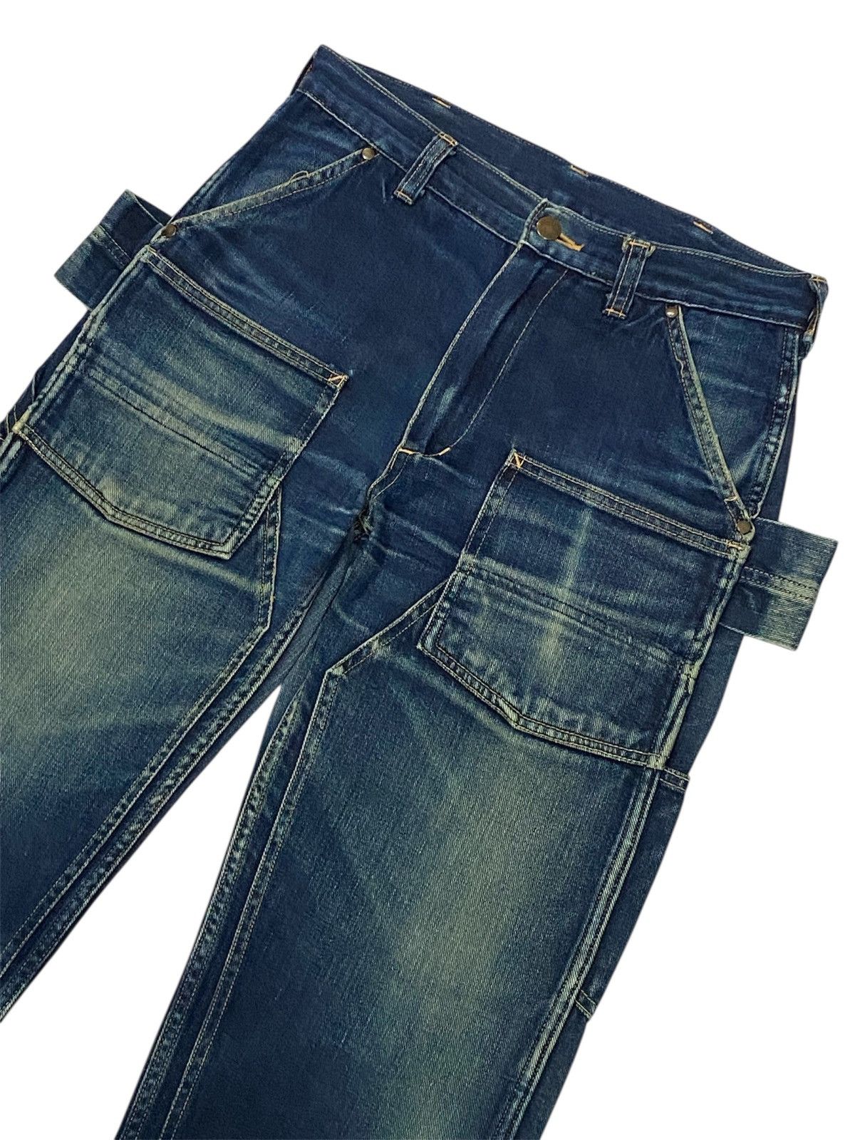 Bape Vintage A Bathing Ape Busyworks Double Knee Denim Size US 28 / EU 44 - 5 Thumbnail