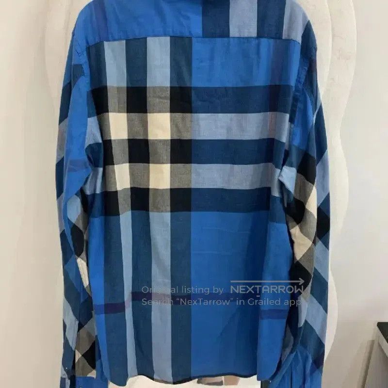 Burberry Burberry Multicolor Cotton Shirt for Men. Size US XL / EU 56 / 4 - 3 Thumbnail