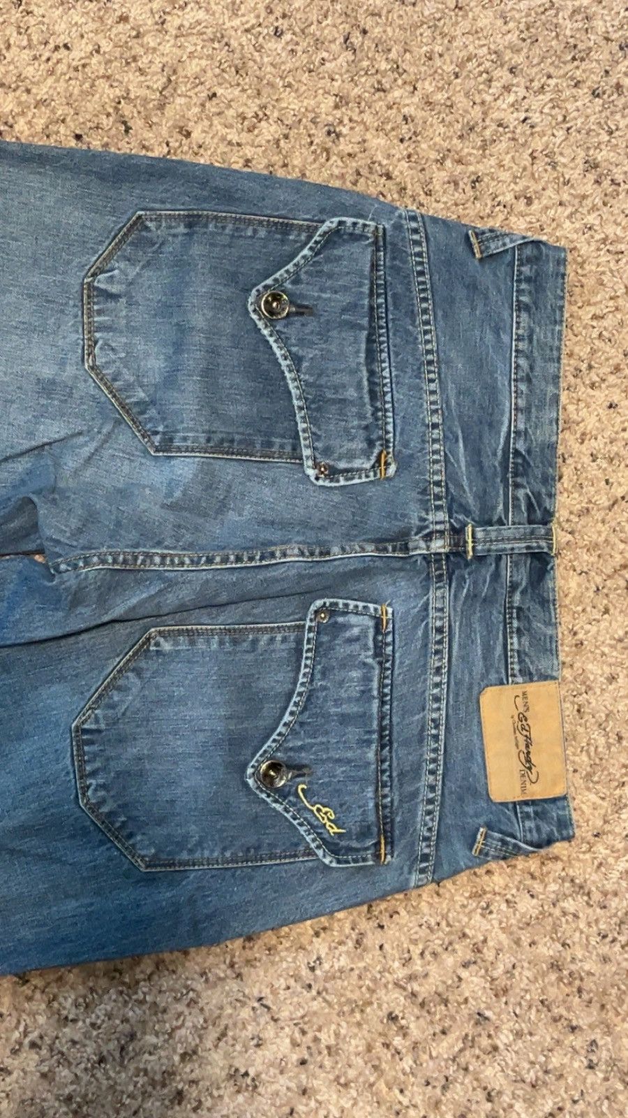 Ed Hardy Ed Hardy Mens Jeans - 32W, 32L Size US 32 / EU 48 - 5 Thumbnail