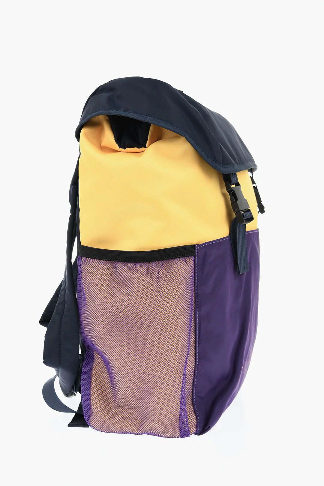 Marni og1mm0326 Size: OS / Color Block Nylon Backpack Multicolor Size ONE SIZE - 2 Thumbnail