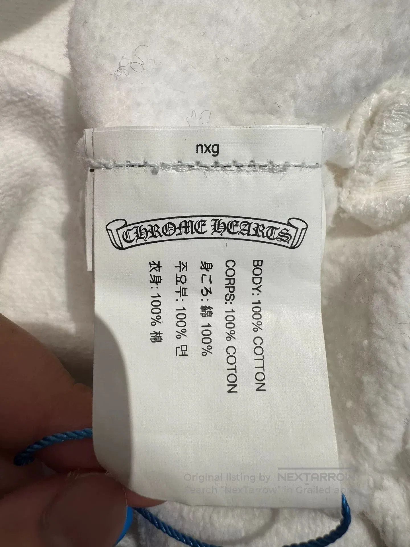 Chrome Hearts chrome hearts classic white sweatshirt with print. Size US XL / EU 56 / 4 - 6 Thumbnail