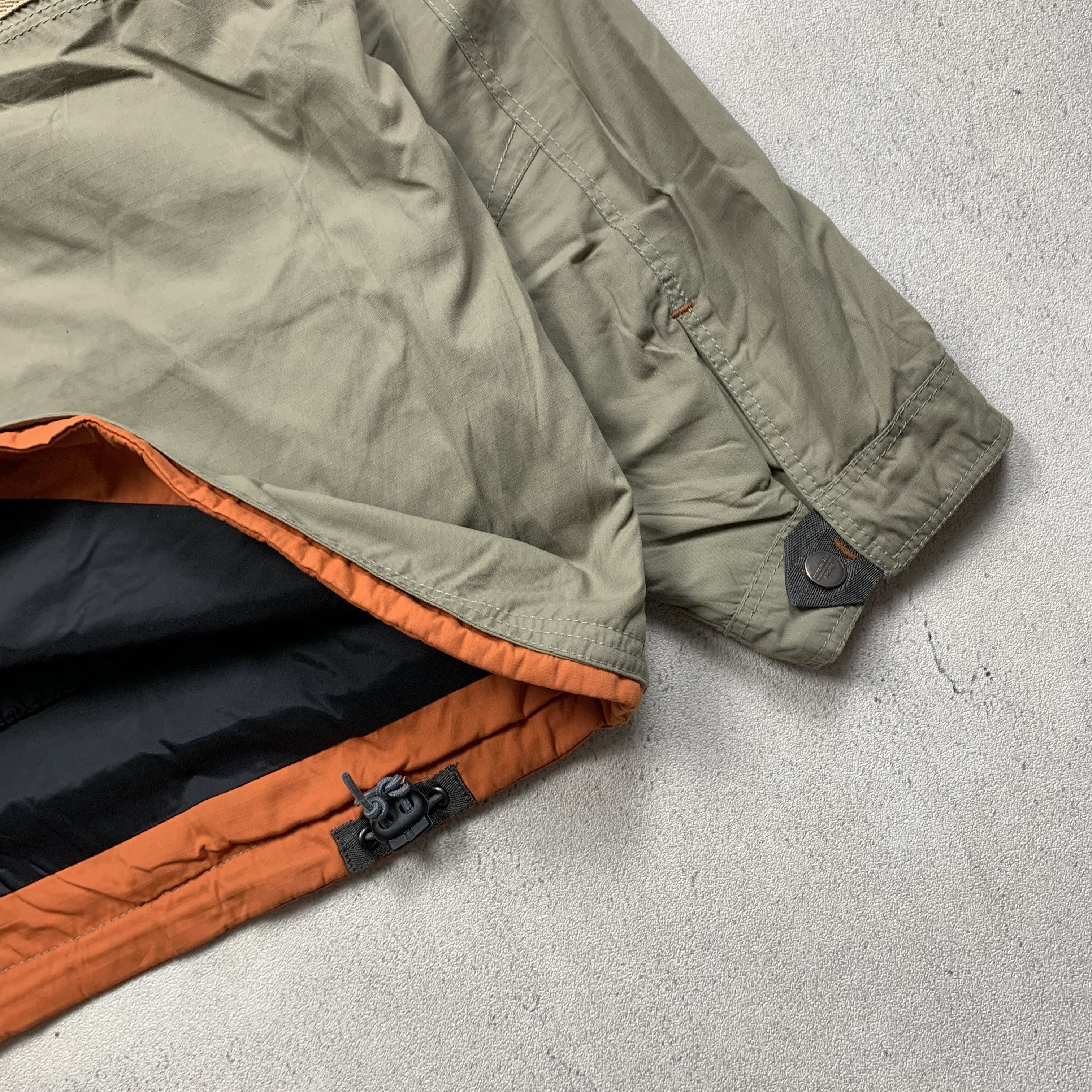 Japanese Brand Vintage Kensho Abe Cagoule Half Zip Jacket Size US L / EU 52-54 / 3 - 8 Thumbnail