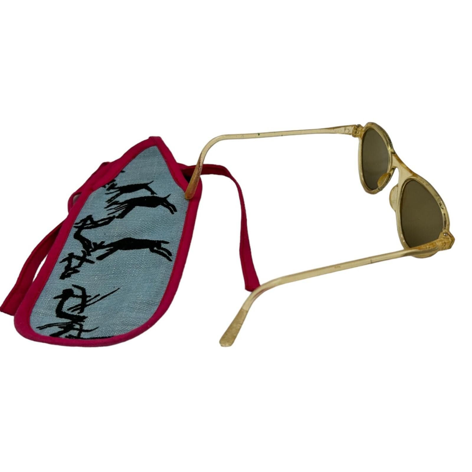 Other Retro Kids Celluloid Frame Sunglasses with Funky Case Size ONE SIZE - 4 Thumbnail