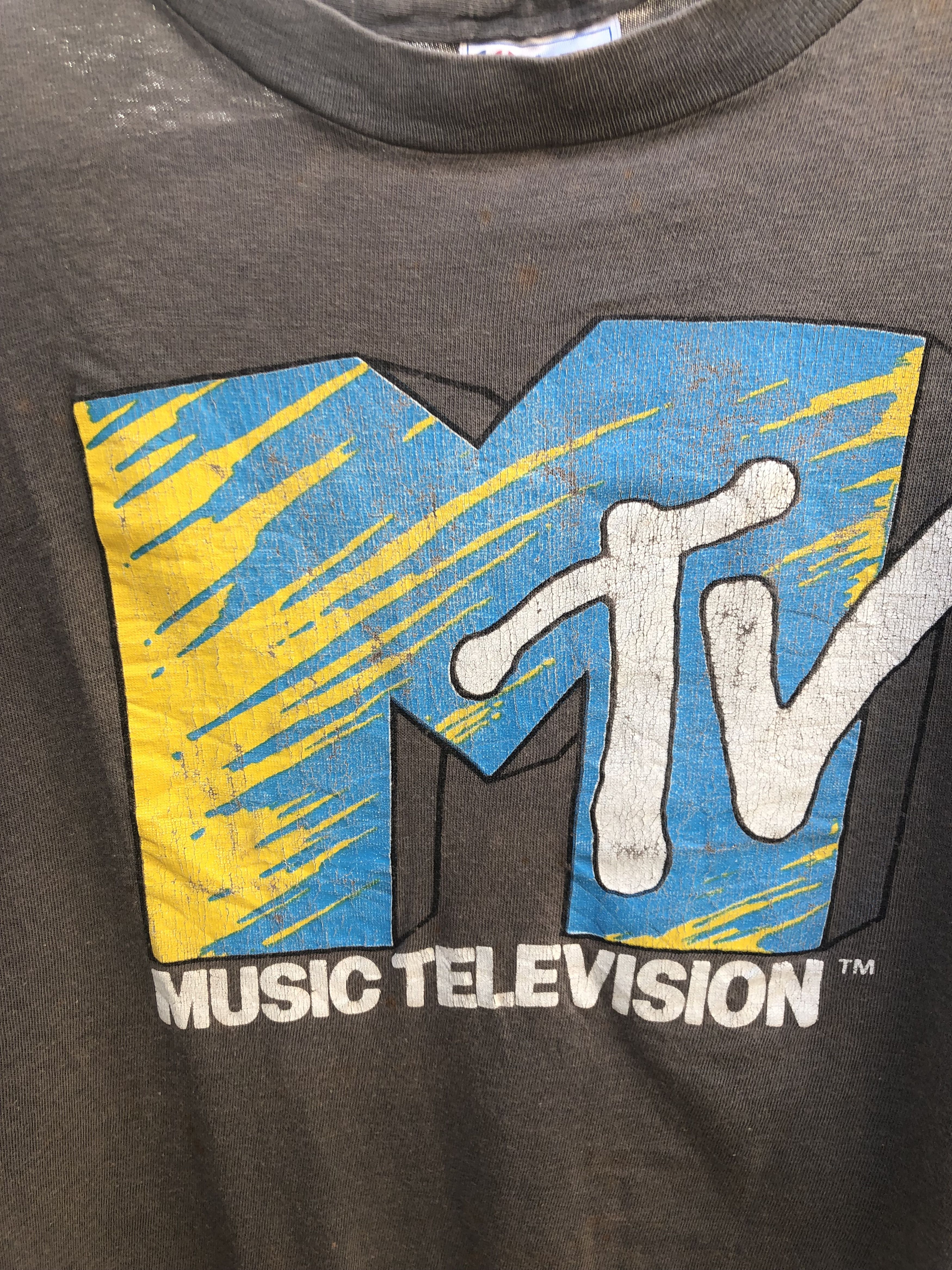 Mtv 1990s Vintage Mtv Music Television T-shirt Size US M / EU 48-50 / 2 - 4 Thumbnail