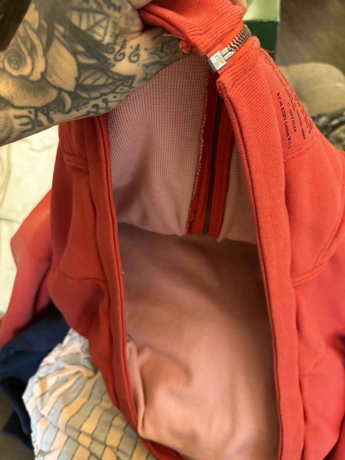 Enfants Riches Deprimes ERD RED ZIP UP HOODIE XL XXL 2XL BAGGY Size US XL / EU 56 / 4 - 12 Thumbnail