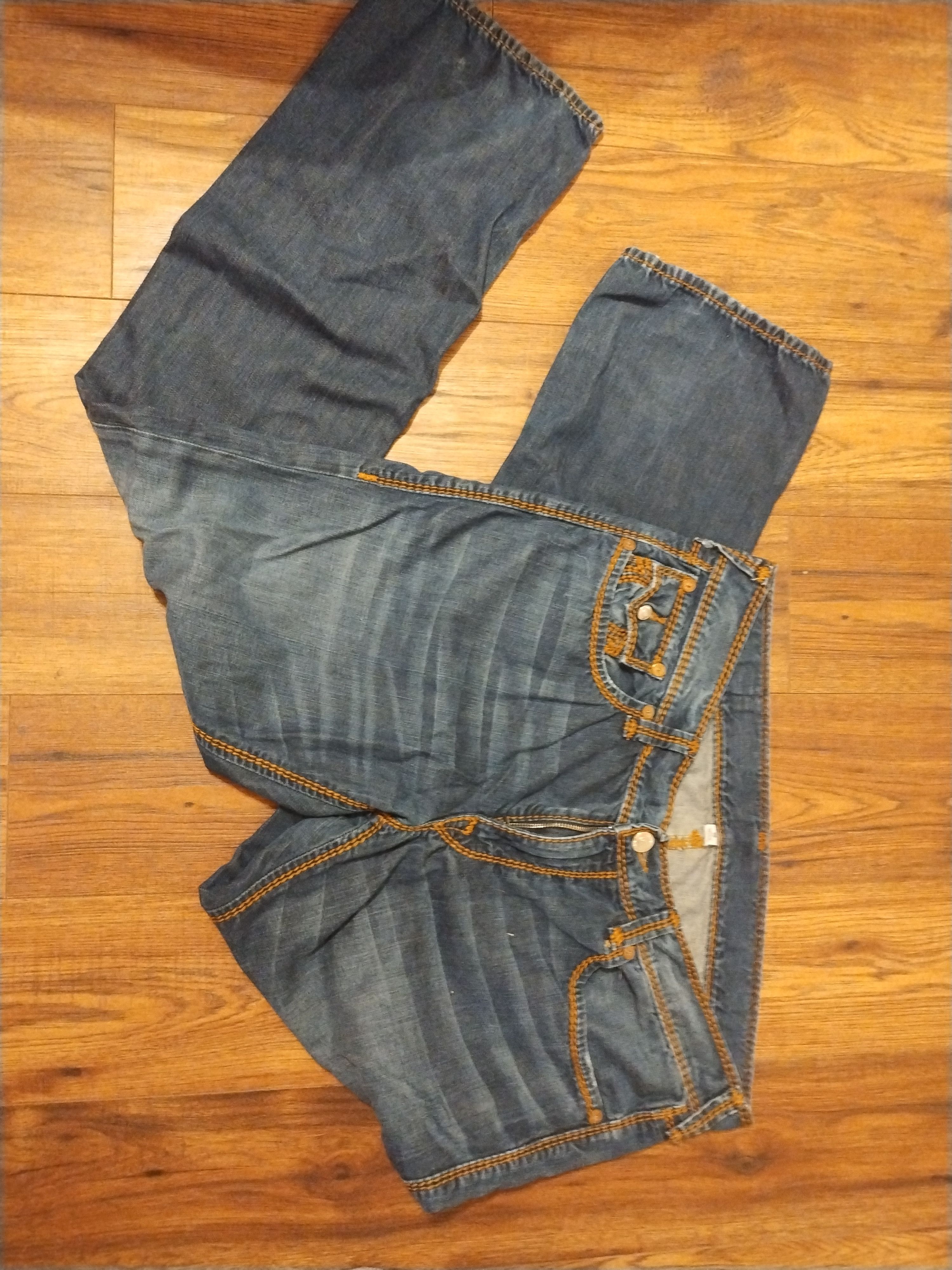 True Religion RARE Devils Post True Religion Double Stitched retail $360 Size US 38 / EU 54 - 3 Thumbnail