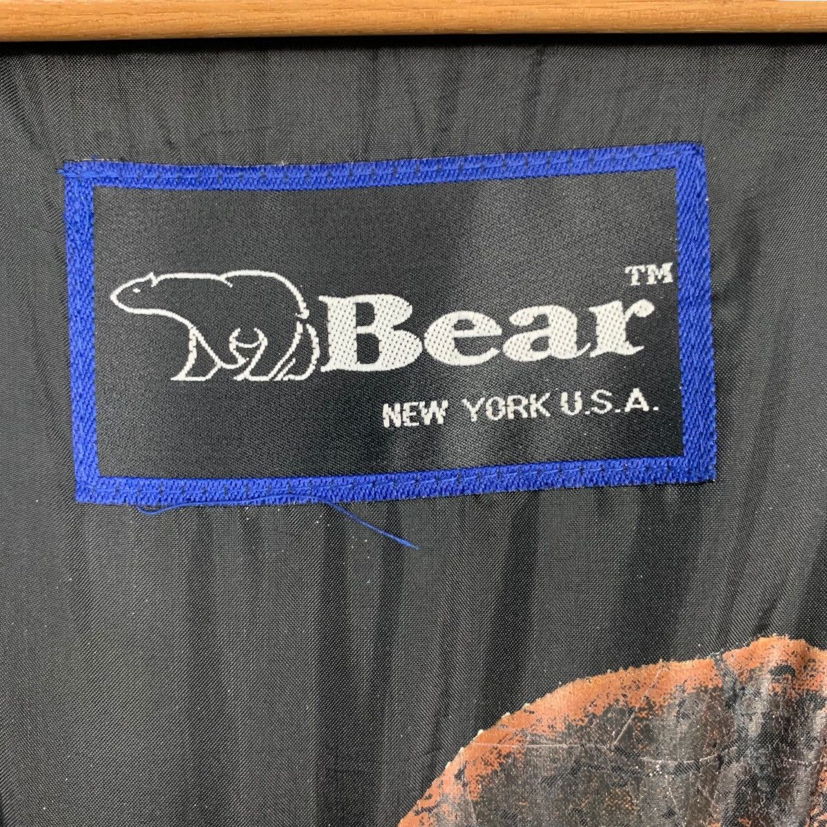 Vintage 90s BEAR Graphic Big Logo Reversible Nylon Jacket #2674-C120 Size US M / EU 48-50 / 2 - 17 Thumbnail