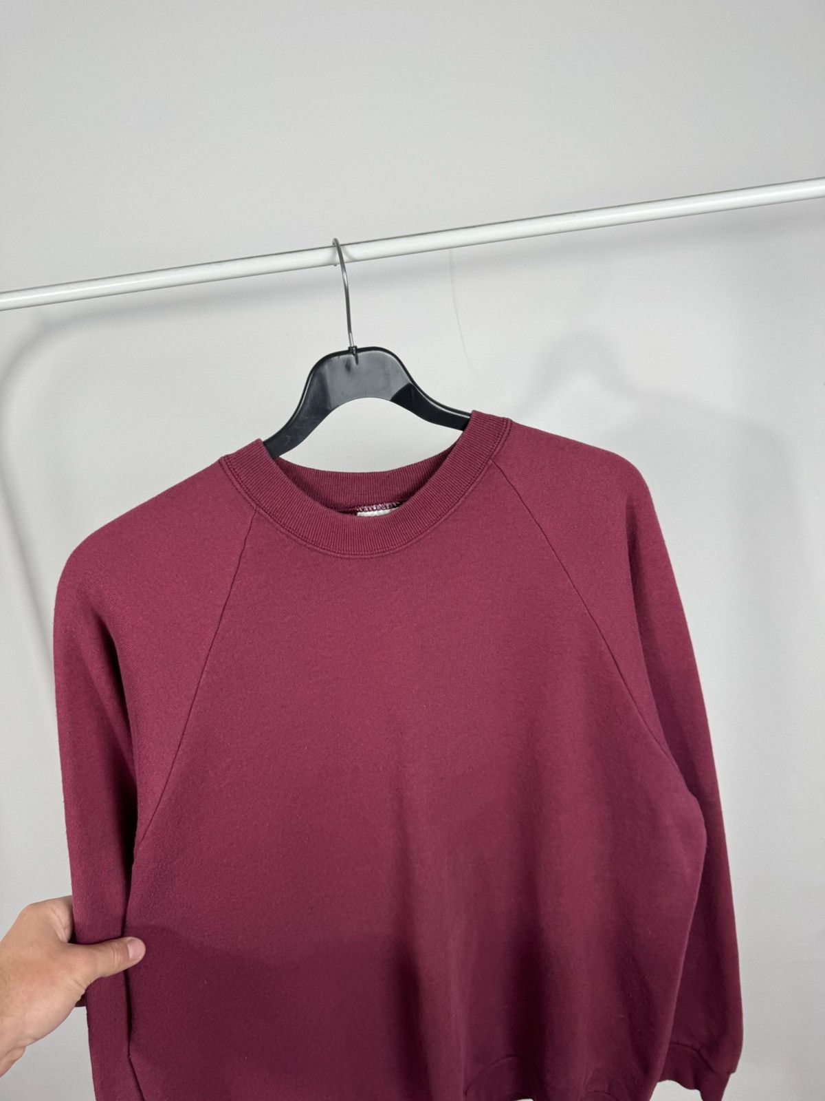 Fruit Of The Loom Vintage Screen Stars Blank Crewneck Sweatshirt Made in USA Size US XL / EU 56 / 4 - 6 Thumbnail