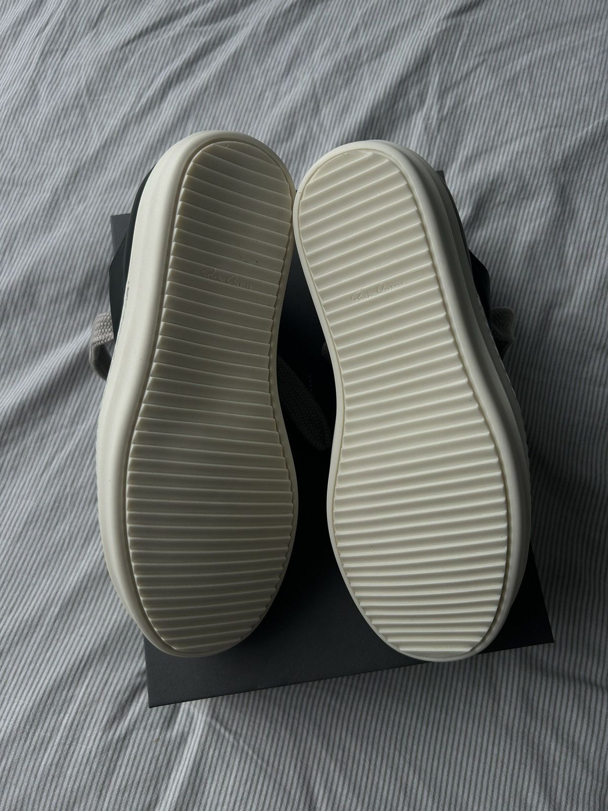 Rick Owens Rick Owens Forest Green Jumbo Lace Leather Sneakers Size US 10.5 / EU 43-44 - 5 Thumbnail