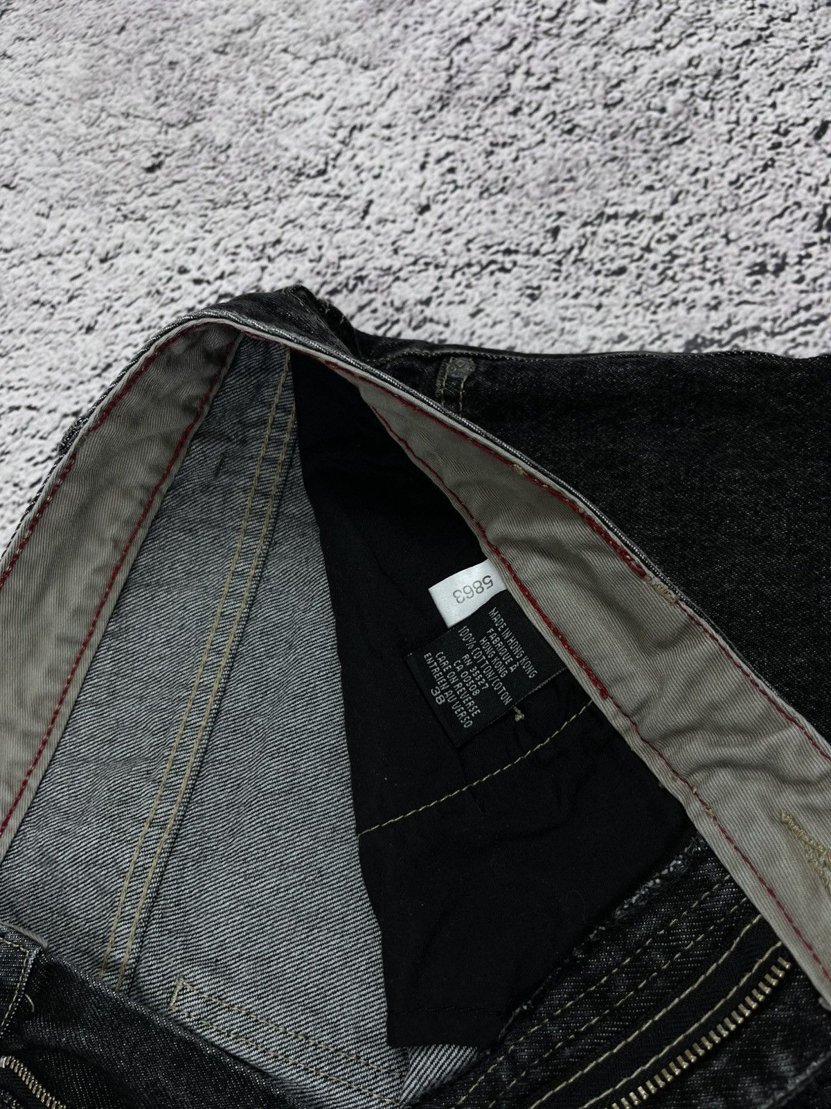 Marithe + Francois Girbaud Vintage 90s Marithe Francois Girbaud Baggy Shorts 38 Size US 38 / EU 54 - 7 Thumbnail