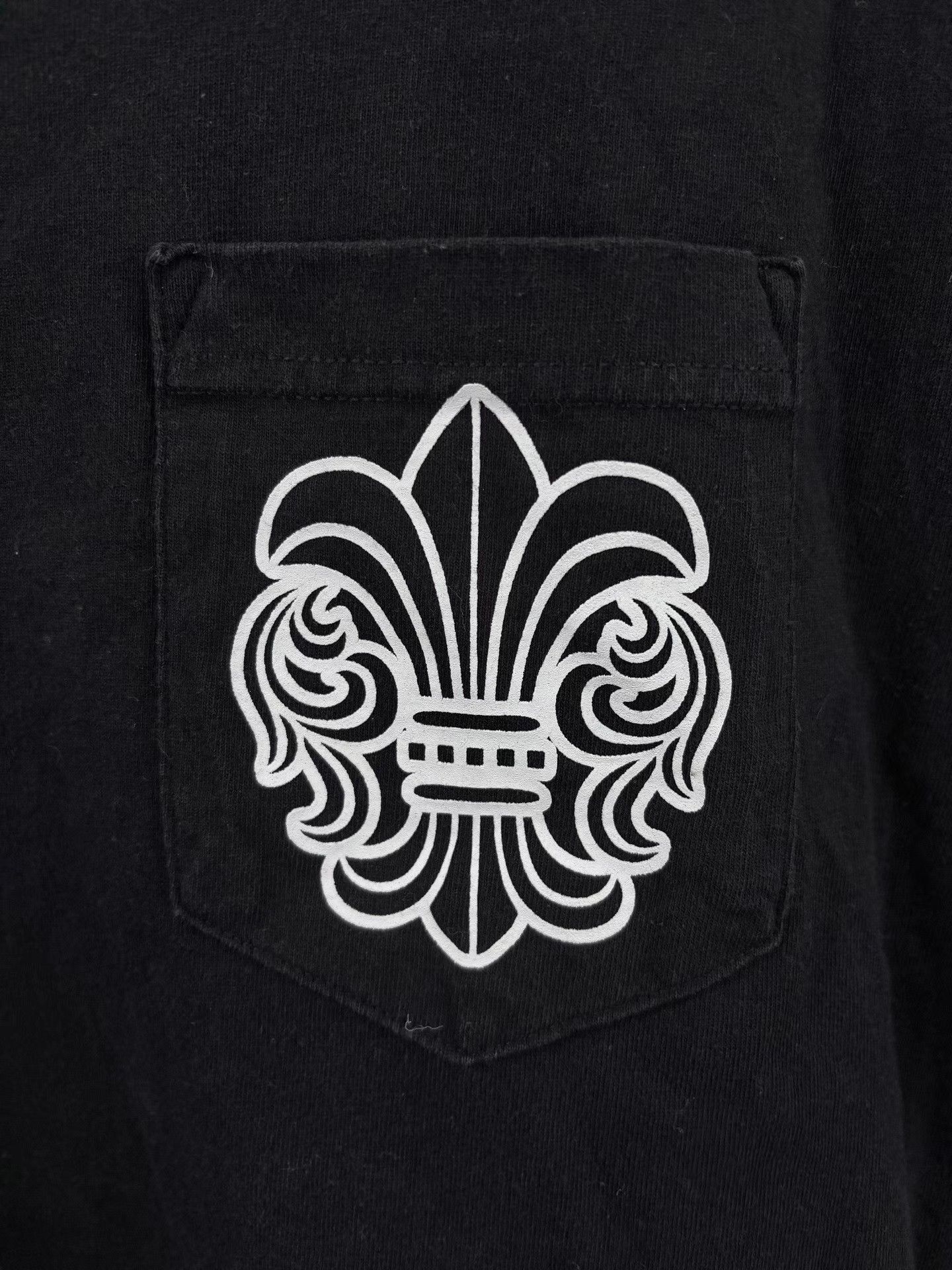 Chrome Hearts CHROME HEARTS Cross Flower & Sanskrit Scroll Short Sleeve Size US L / EU 52-54 / 3 - 3 Thumbnail