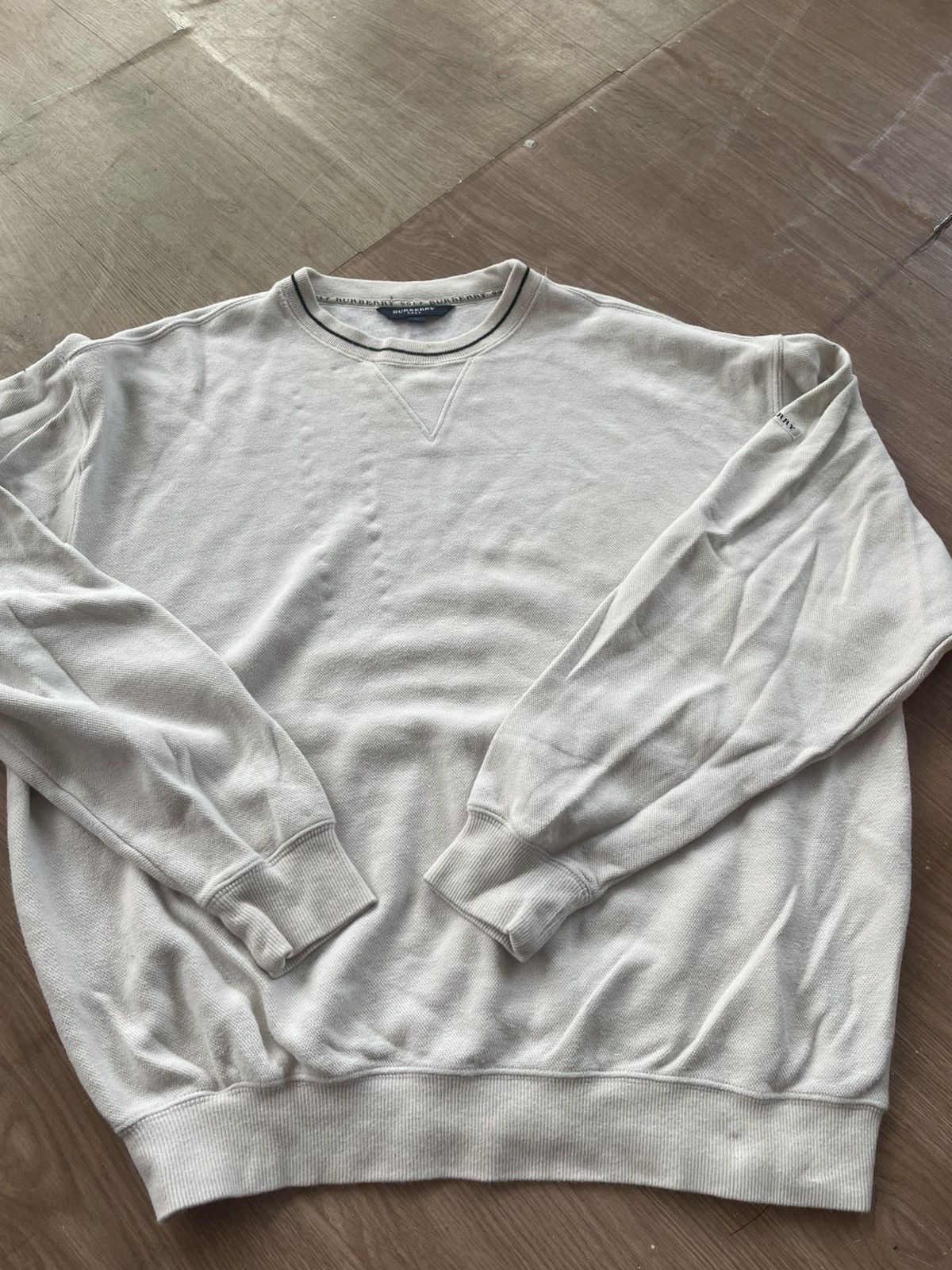 Burberry Burberry golf white color sweatshirt Size US XL / EU 56 / 4 - 1 Thumbnail