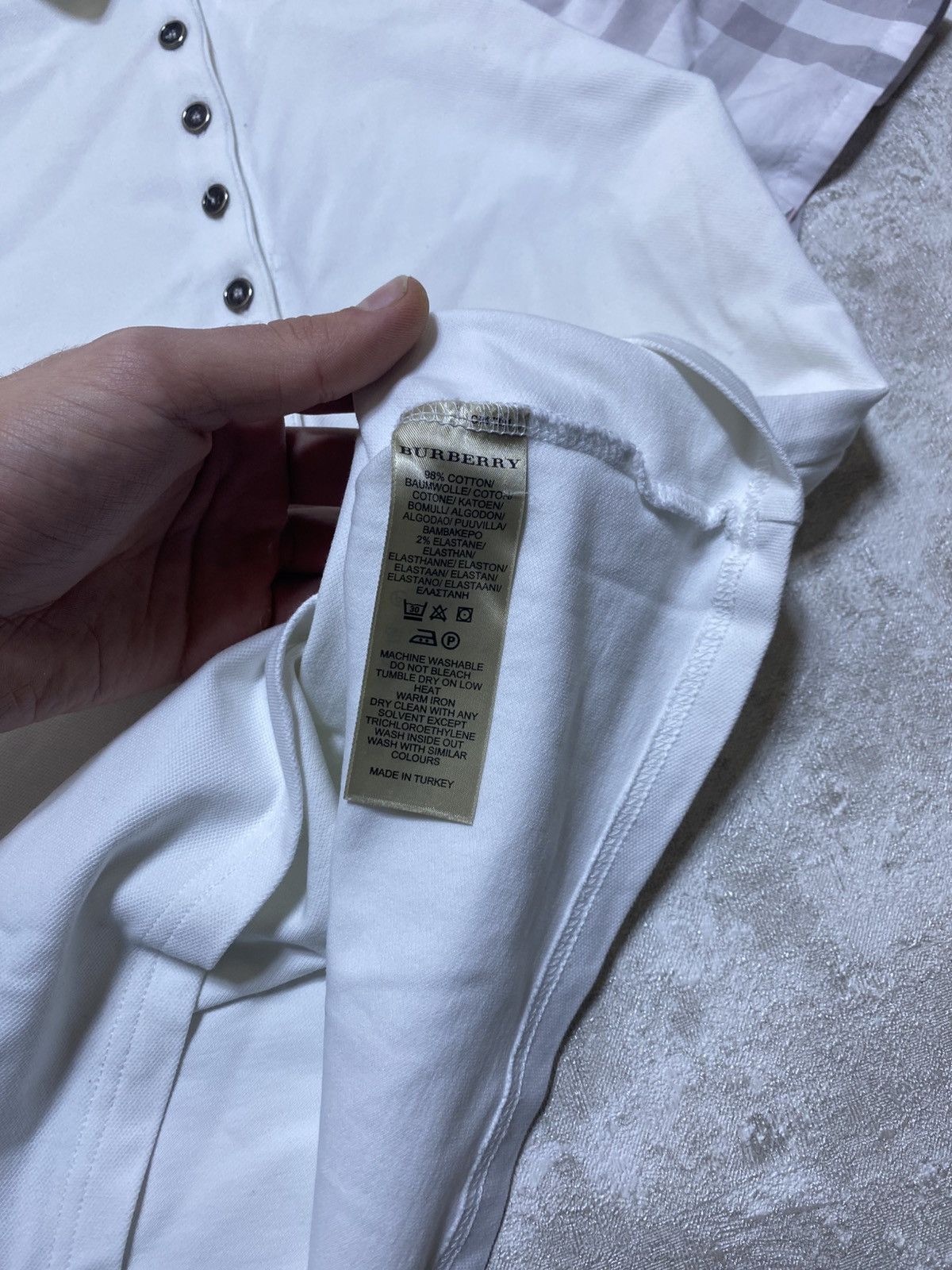 Burberry Crazy Vintage Women’s Polo Burberry Size XL / US 12-14 / IT 48-50 - 6 Thumbnail