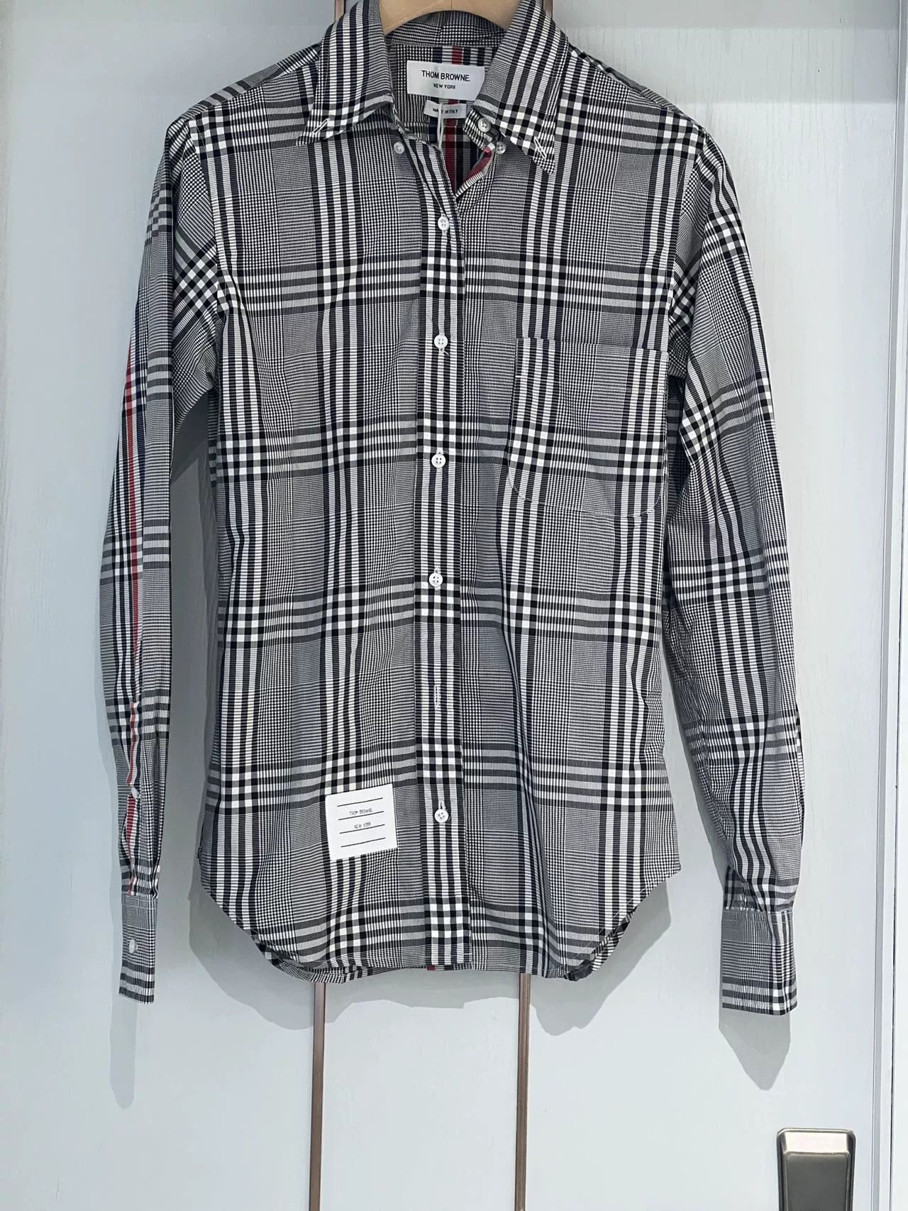 Thom Browne Thom Browne Classic Plaid Long Sleeve Shirt Size US XXS / EU 40 - 1 Thumbnail